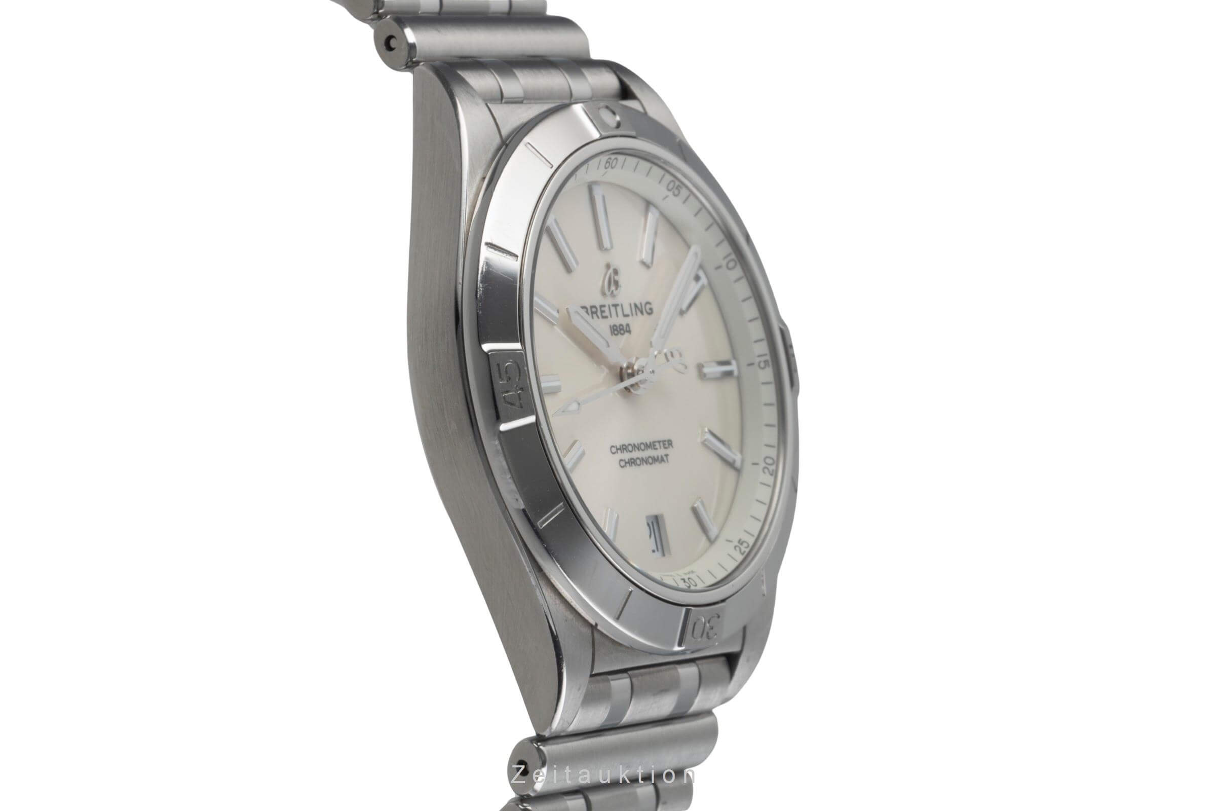 Breitling Chronomat 36 Edelstahl Automatik Ref. A10380101A3A1 Box & Papiere  [2500838]