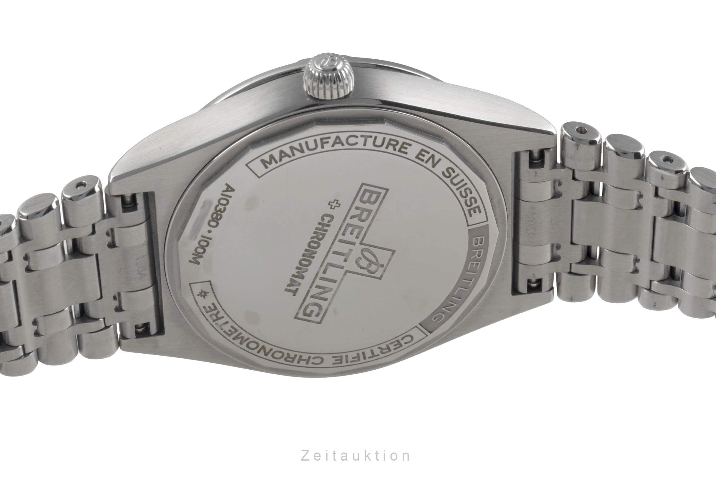 Breitling Chronomat 36 Edelstahl Automatik Ref. A10380101A3A1 Box & Papiere  [2500838]