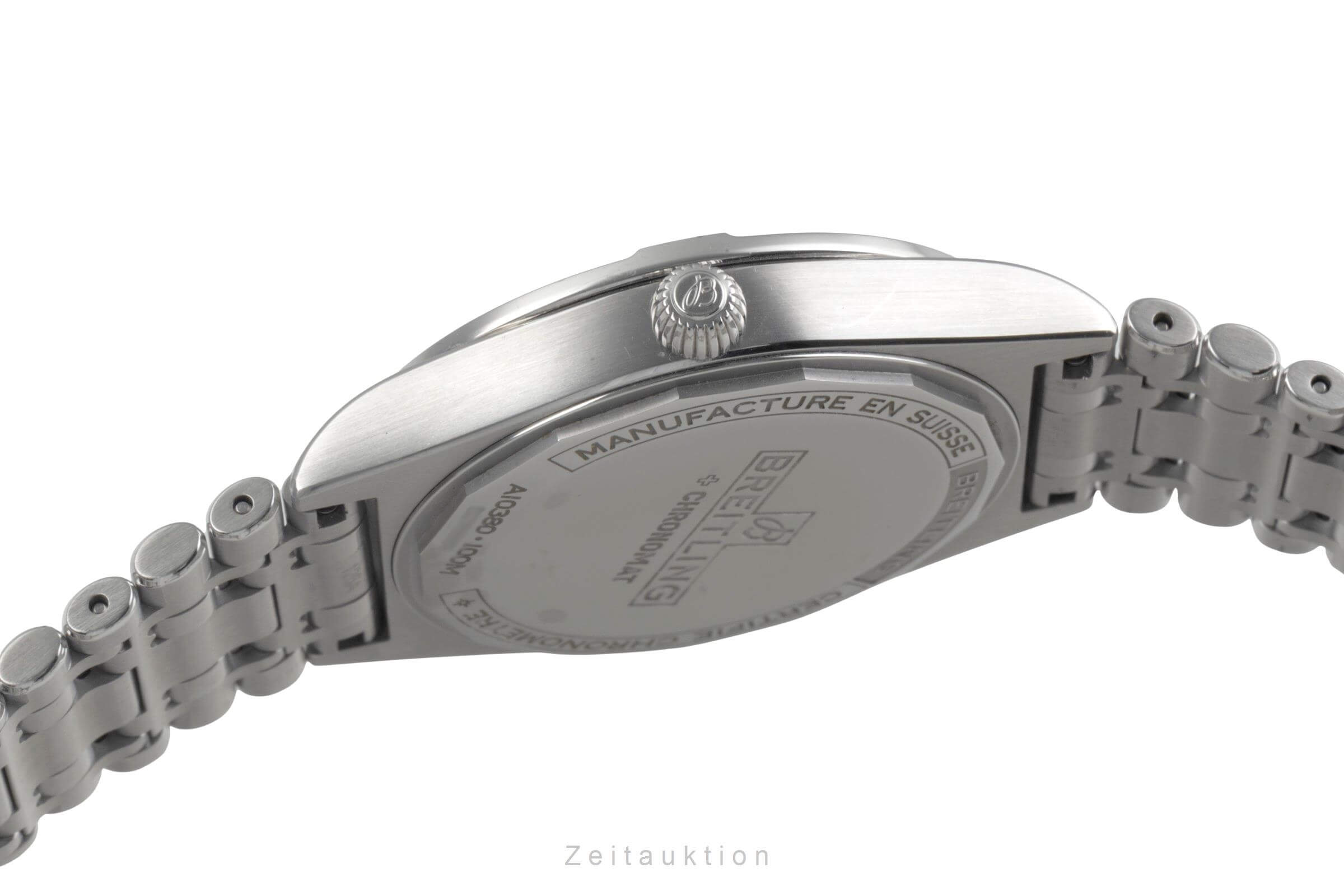 Breitling Chronomat 36 Edelstahl Automatik Ref. A10380101A3A1 Box & Papiere  [2500838]