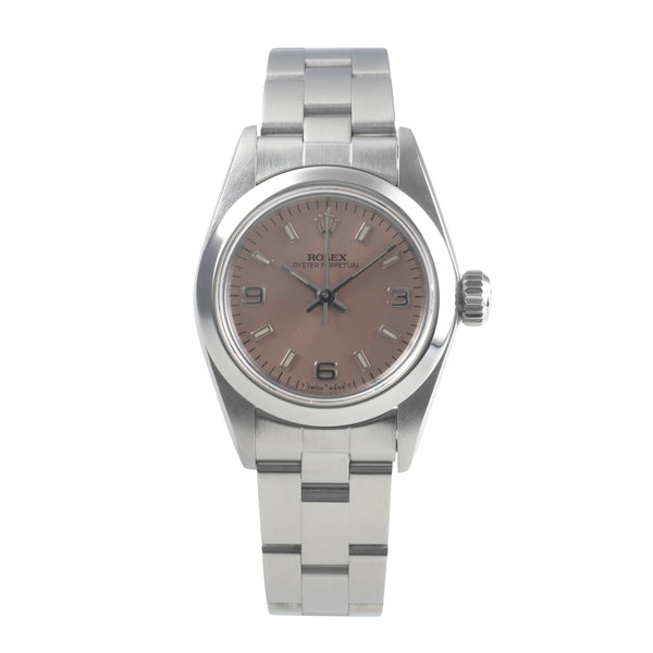 Rolex Oyster Perpetual acciaio automatismo orologio da donna 67180  [2500843]
