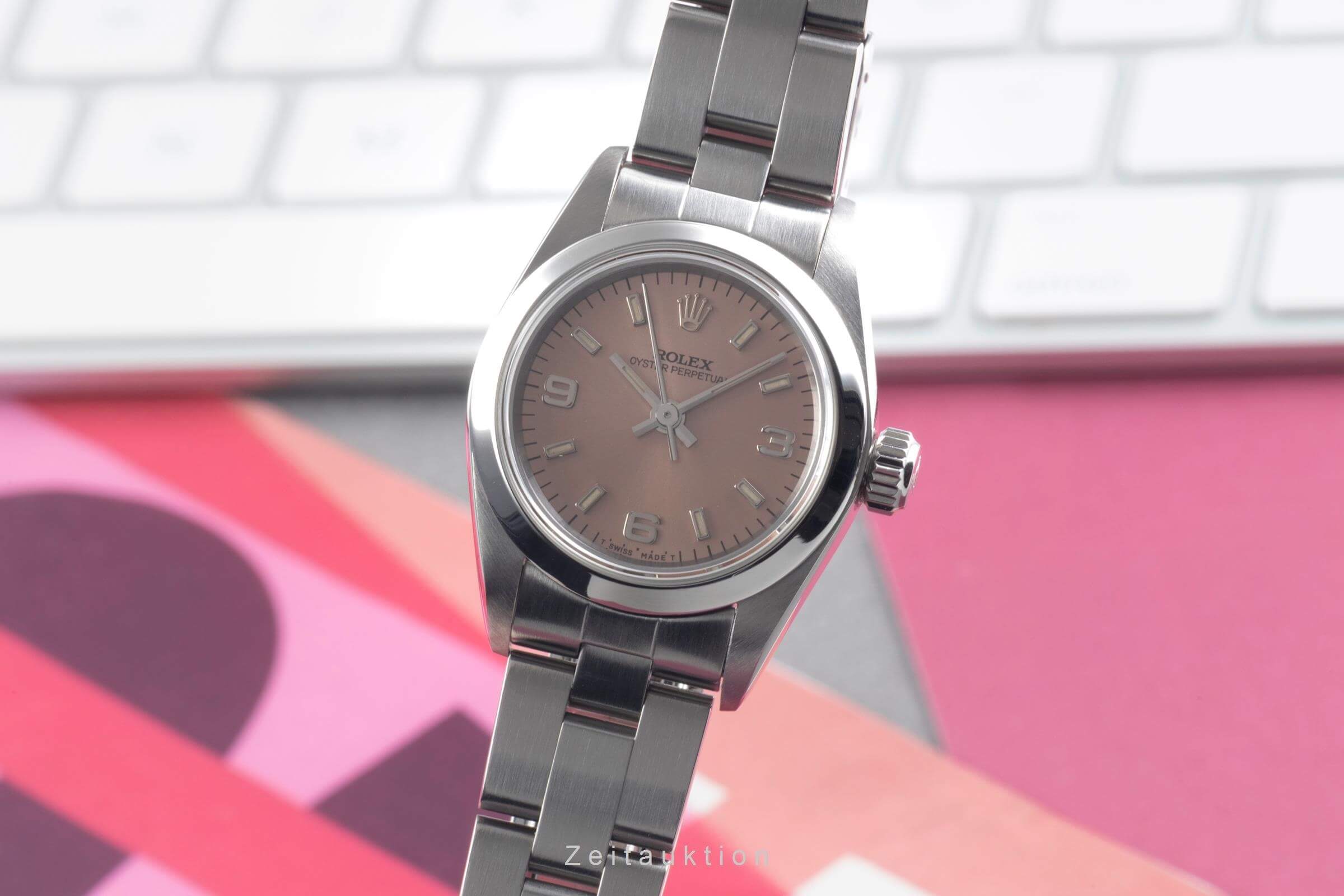 Rolex Oyster Perpetual acciaio automatismo orologio da donna 67180  [2500843]