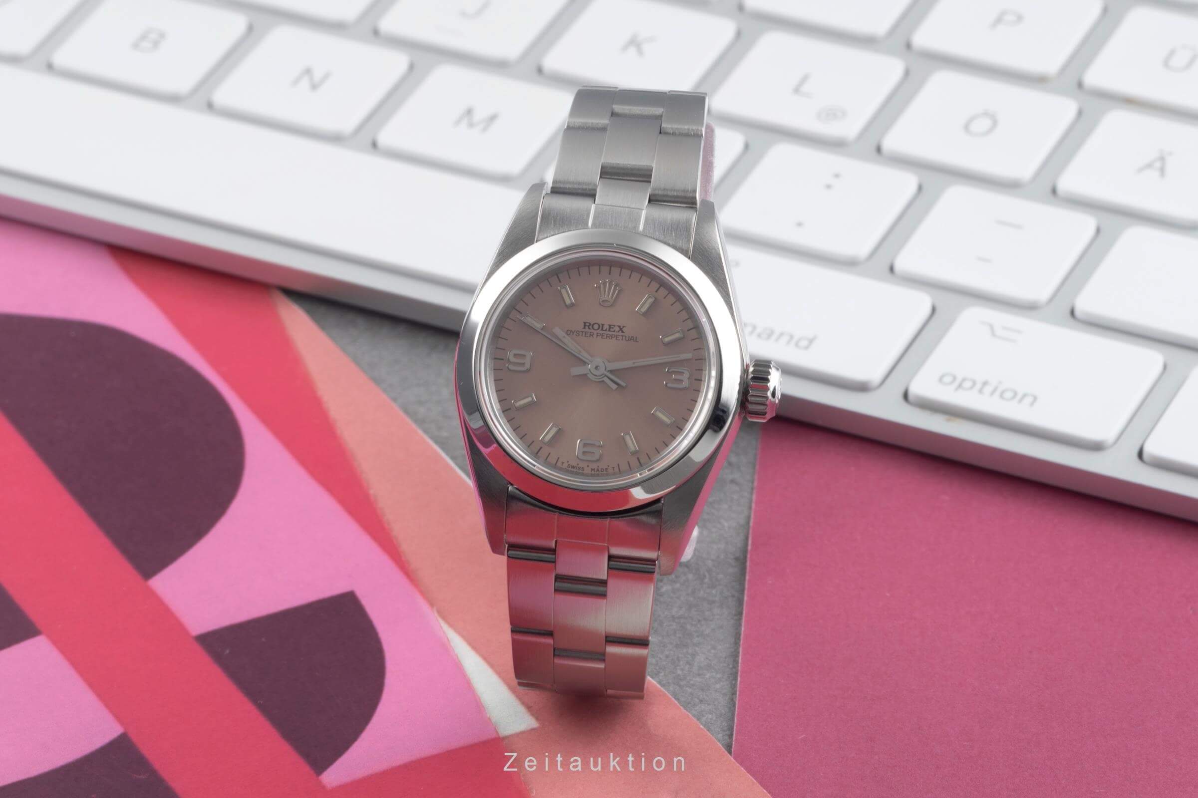 Rolex Oyster Perpetual acciaio automatismo orologio da donna 67180  [2500843]