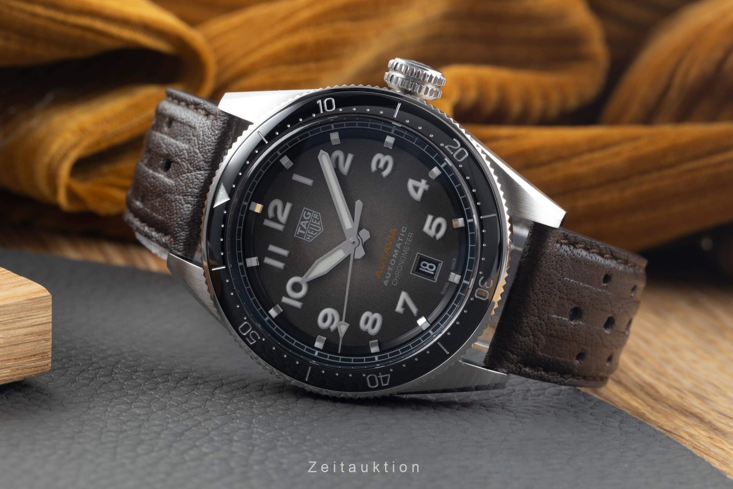 Tag Heuer Autavia acero automático reloj para caballeros WBE5114 LP: 3950EUR  [2500851]