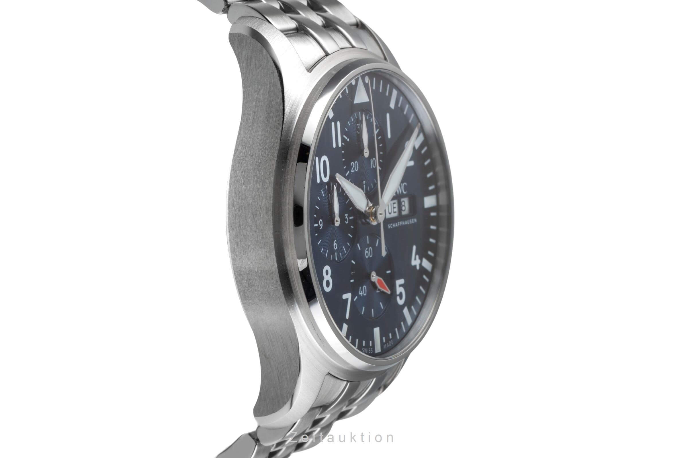 IWC Pilot cronografo acciaio automatismo orologio da uomo IW378004 LP: 8800EUR  [2500854]