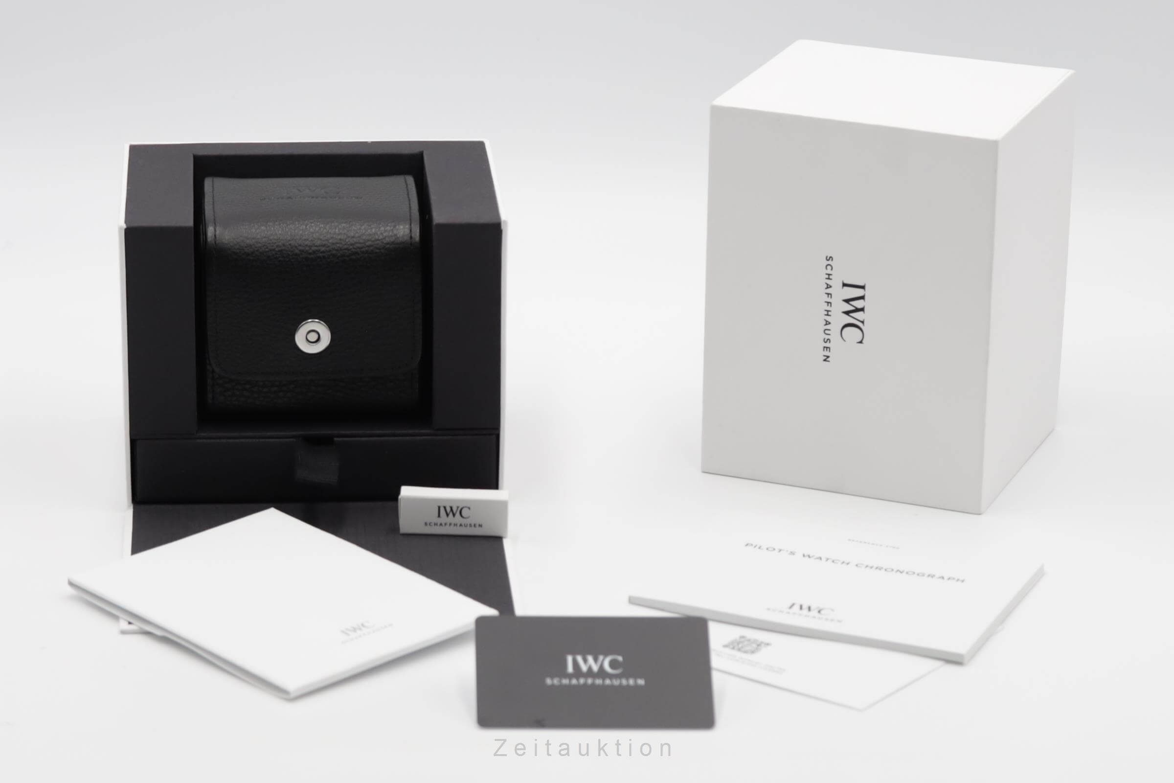 IWC Pilot cronografo acciaio automatismo orologio da uomo IW378004 LP: 8800EUR  [2500854]