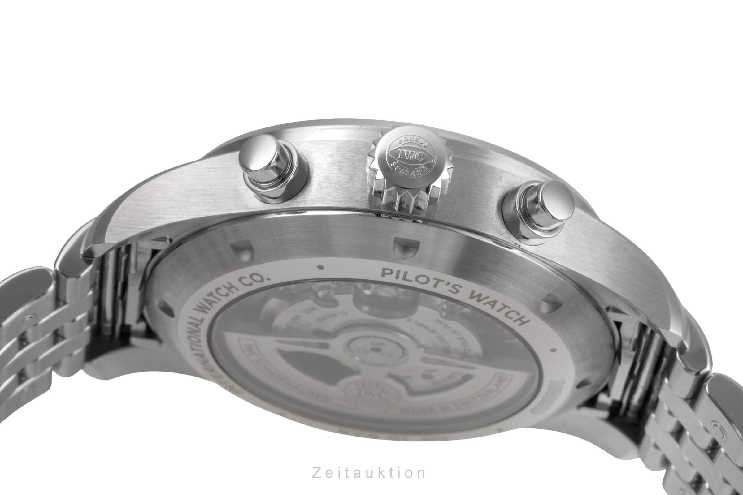 IWC Pilot cronografo acciaio automatismo orologio da uomo IW378004 LP: 8800EUR  [2500854]