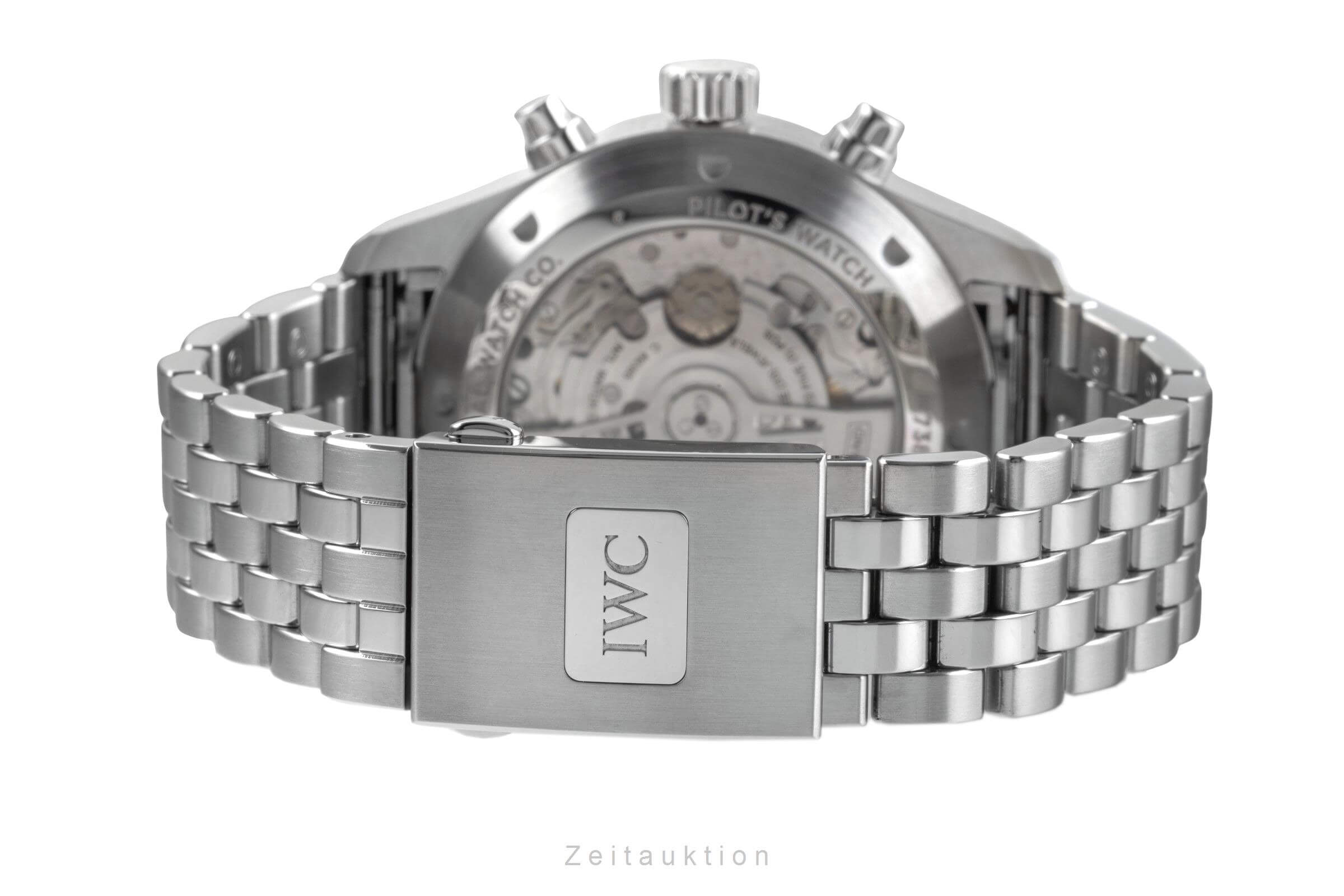 IWC Pilot cronografo acciaio automatismo orologio da uomo IW378004 LP: 8800EUR  [2500854]