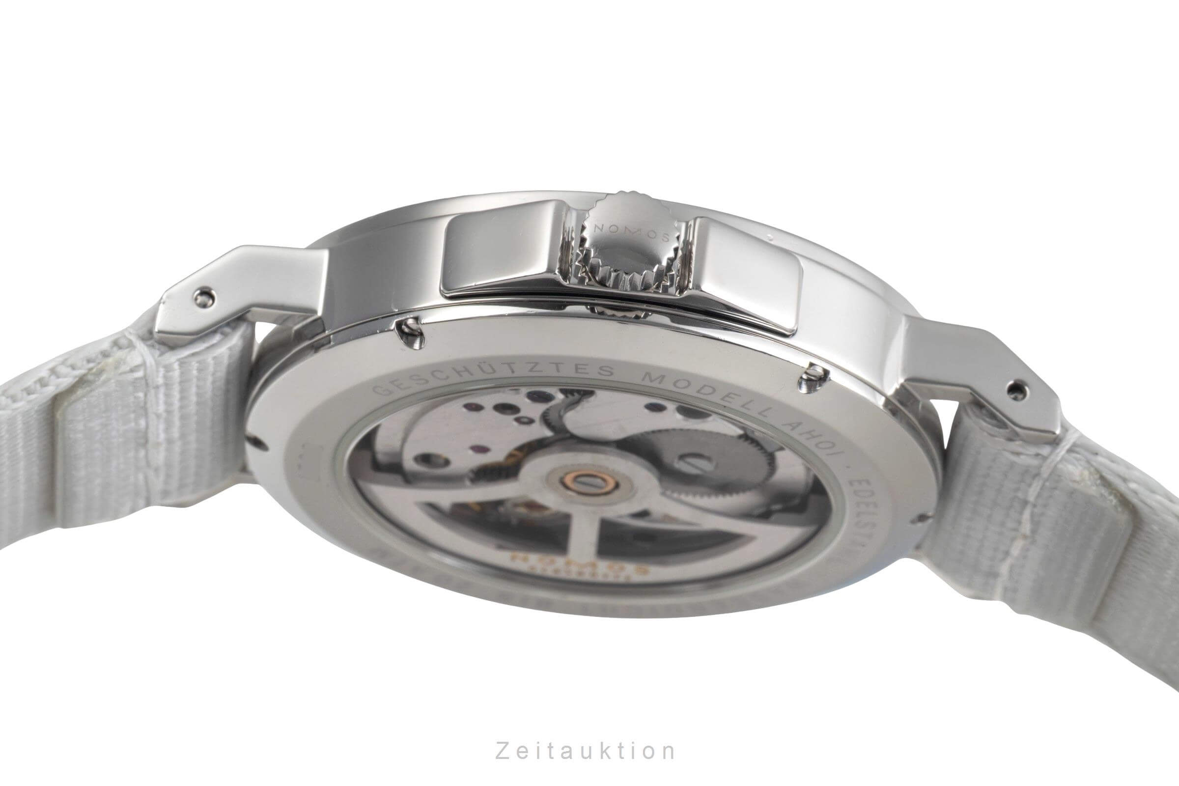 Nomos Ahoi steel automatic men's watch 552 LP: 3820EUR  [2500857]