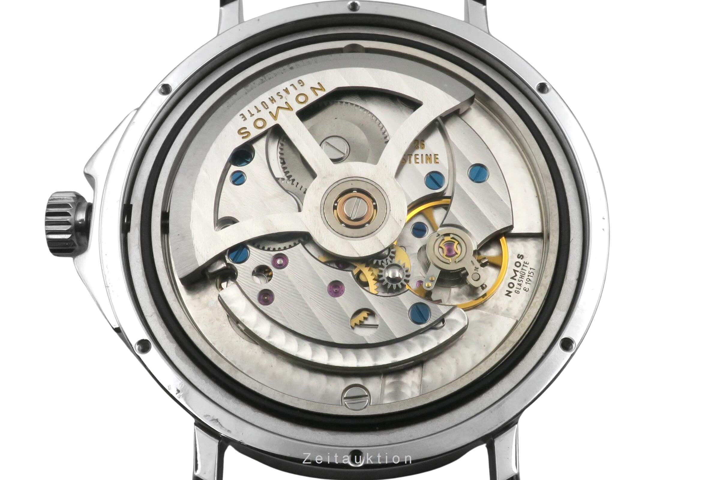 Nomos Ahoi steel automatic men's watch 552 LP: 3820EUR  [2500857]