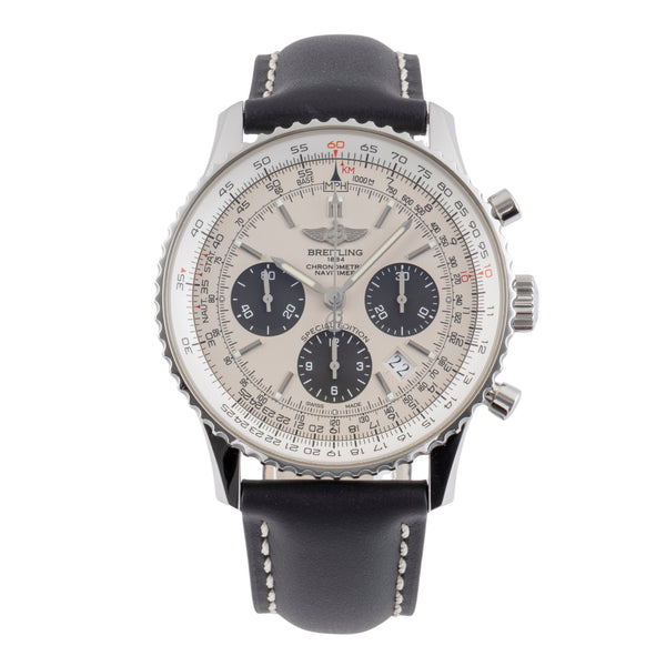 Breitling Navitimer 01 chronograph steel automatic men's watch AB012012/G826 LP: 9050EUR  [2500862]