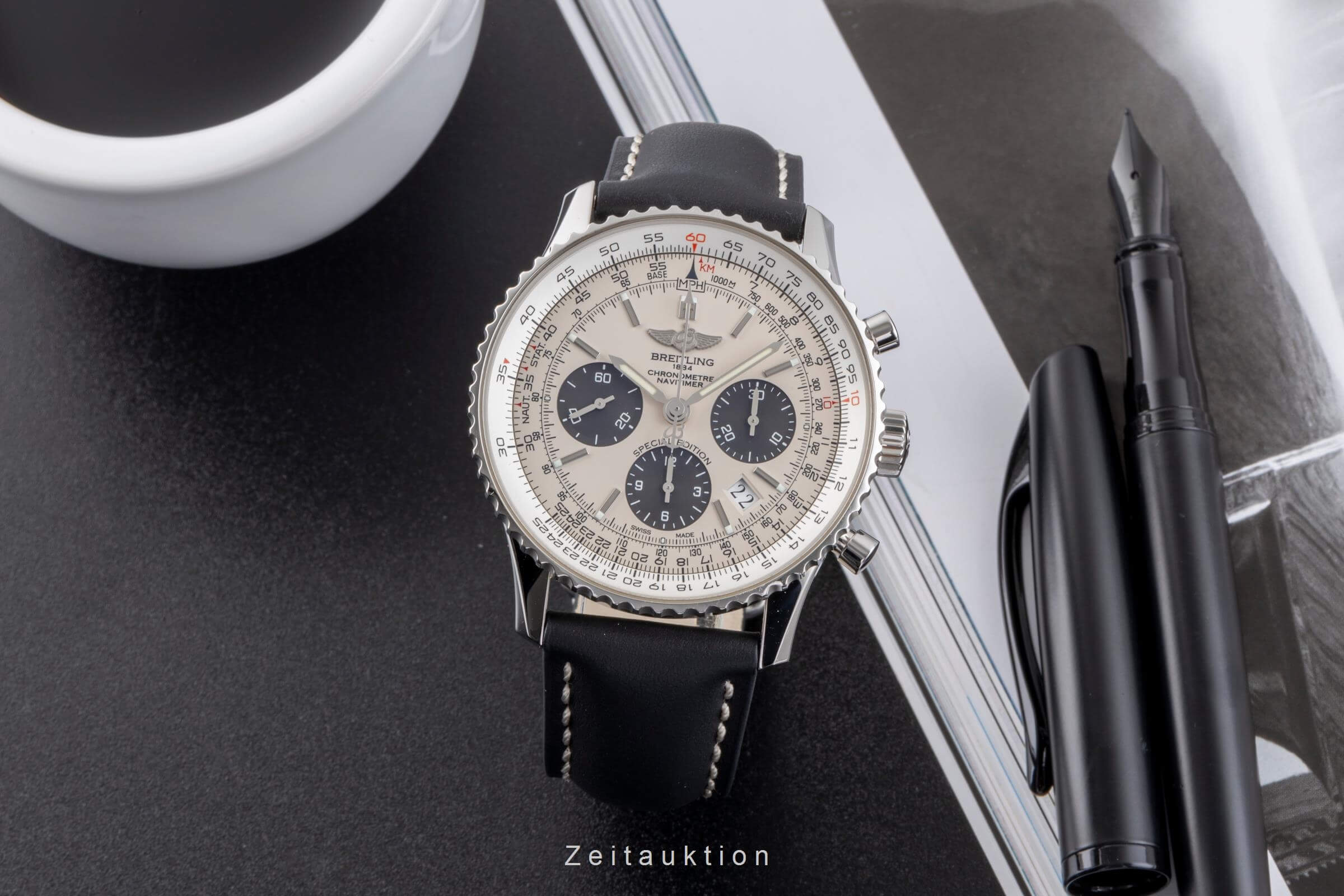 Breitling Navitimer 01 chronograph steel automatic men's watch AB012012/G826 LP: 9050EUR  [2500862]