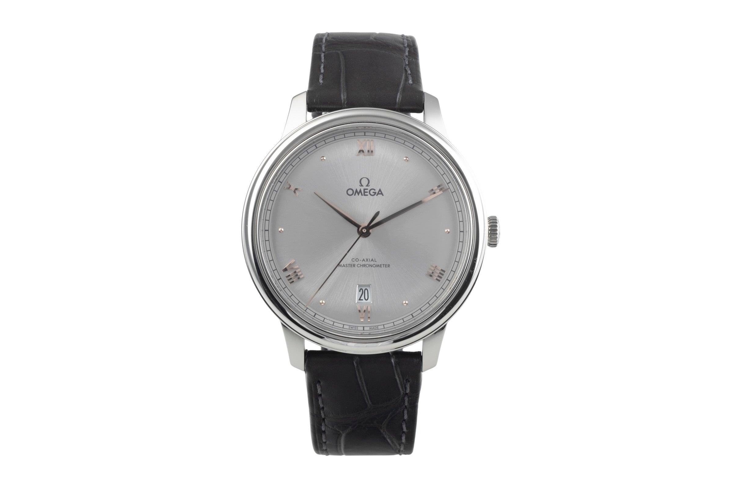 Omega De Ville steel automatic men's watch 434.13.40.20.06.001 LP: 5000EUR  [2500863]