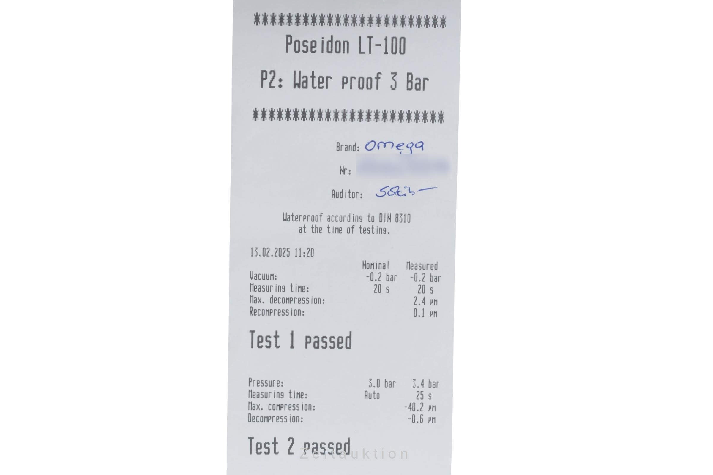 Omega De Ville acciaio automatismo orologio da uomo 434.13.40.20.06.001 LP: 5000EUR  [2500863]