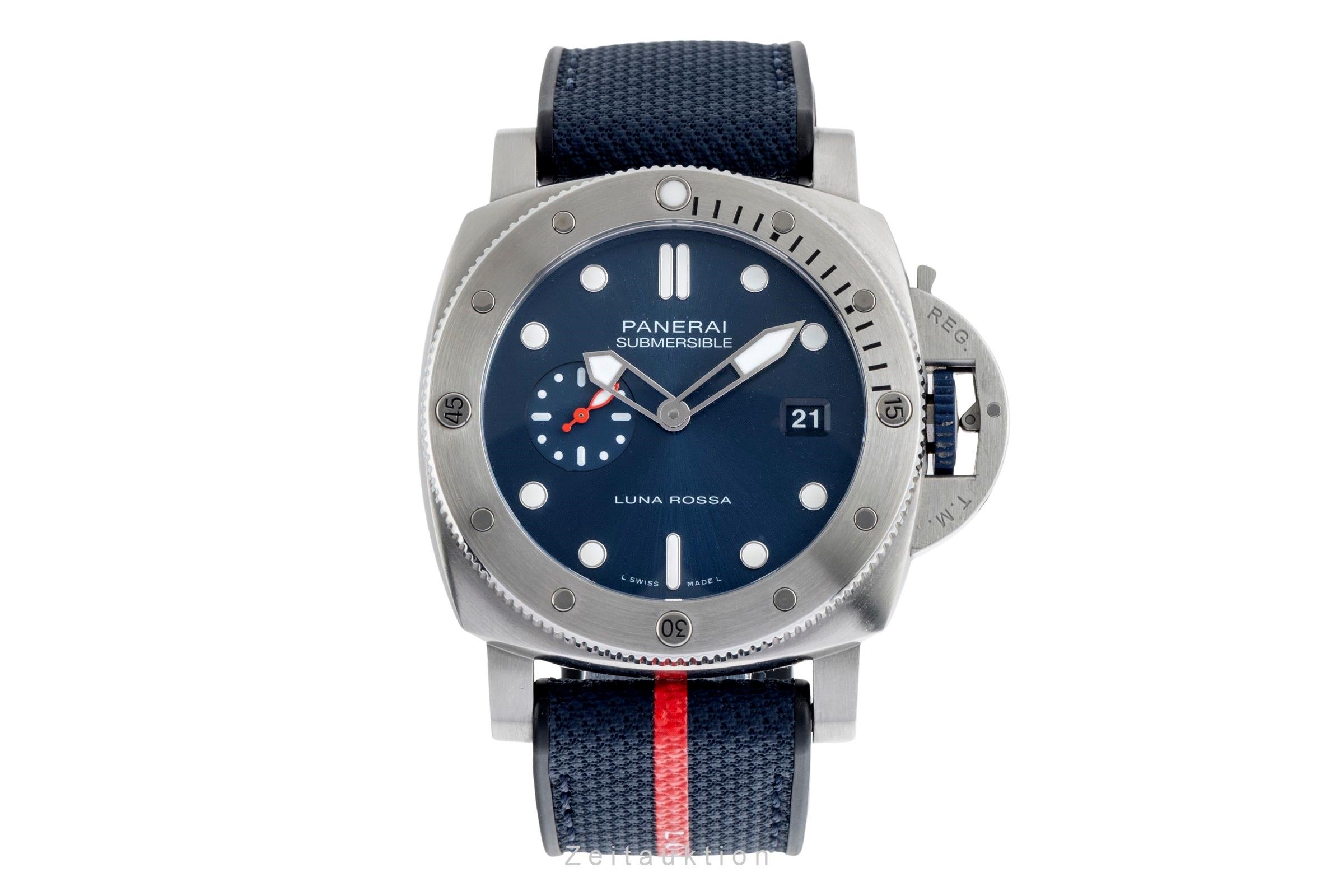 Panerai Submersible acero automático reloj para caballeros PAM01391 LP: 11200EUR  [2500869]