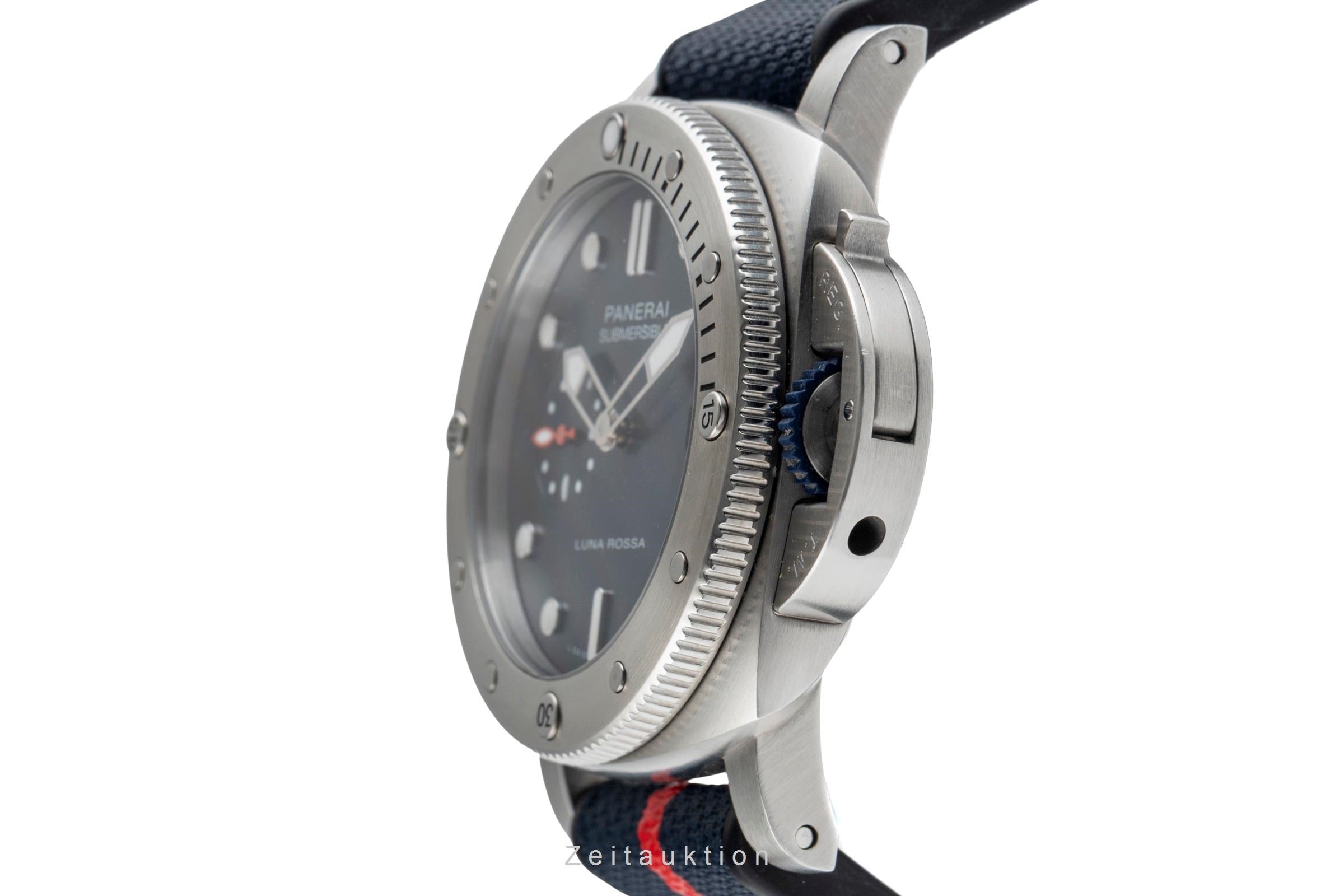 Panerai Submersible acero automático reloj para caballeros PAM01391 LP: 11200EUR  [2500869]