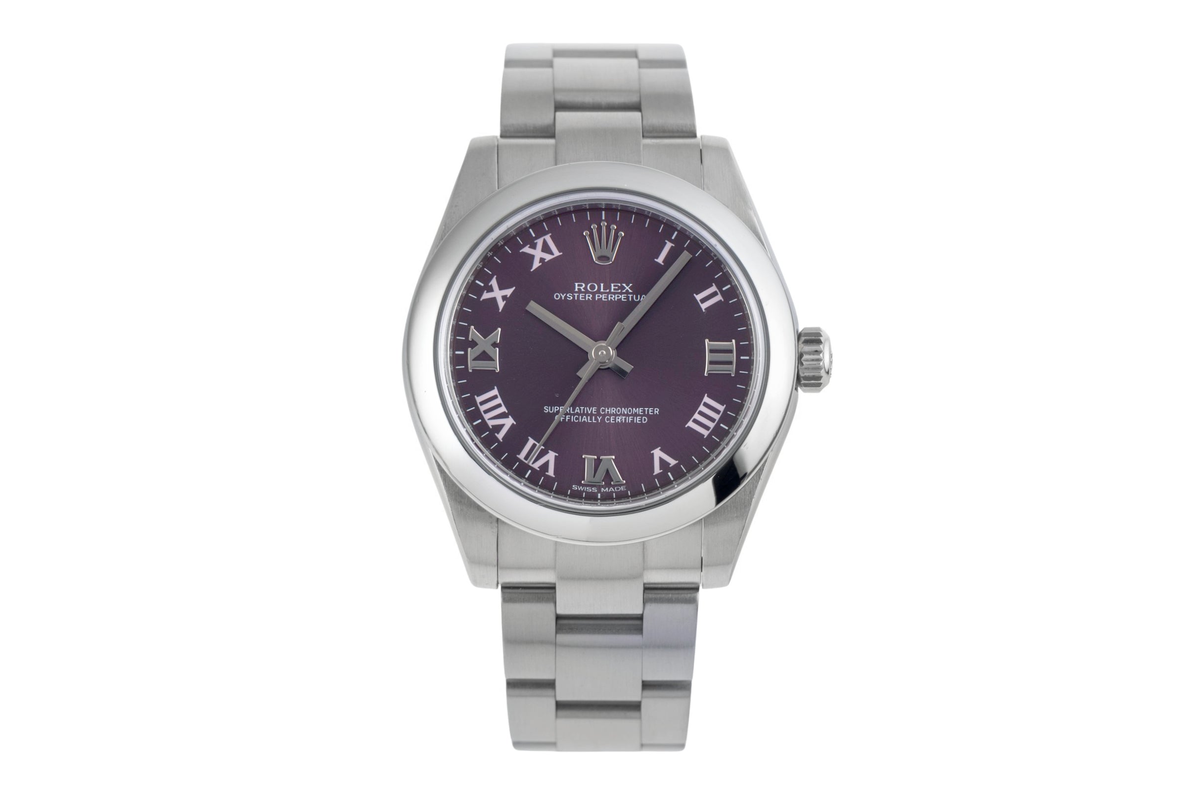 Rolex Oyster Perpetual acero automático reloj para damas  177200  [2500885]