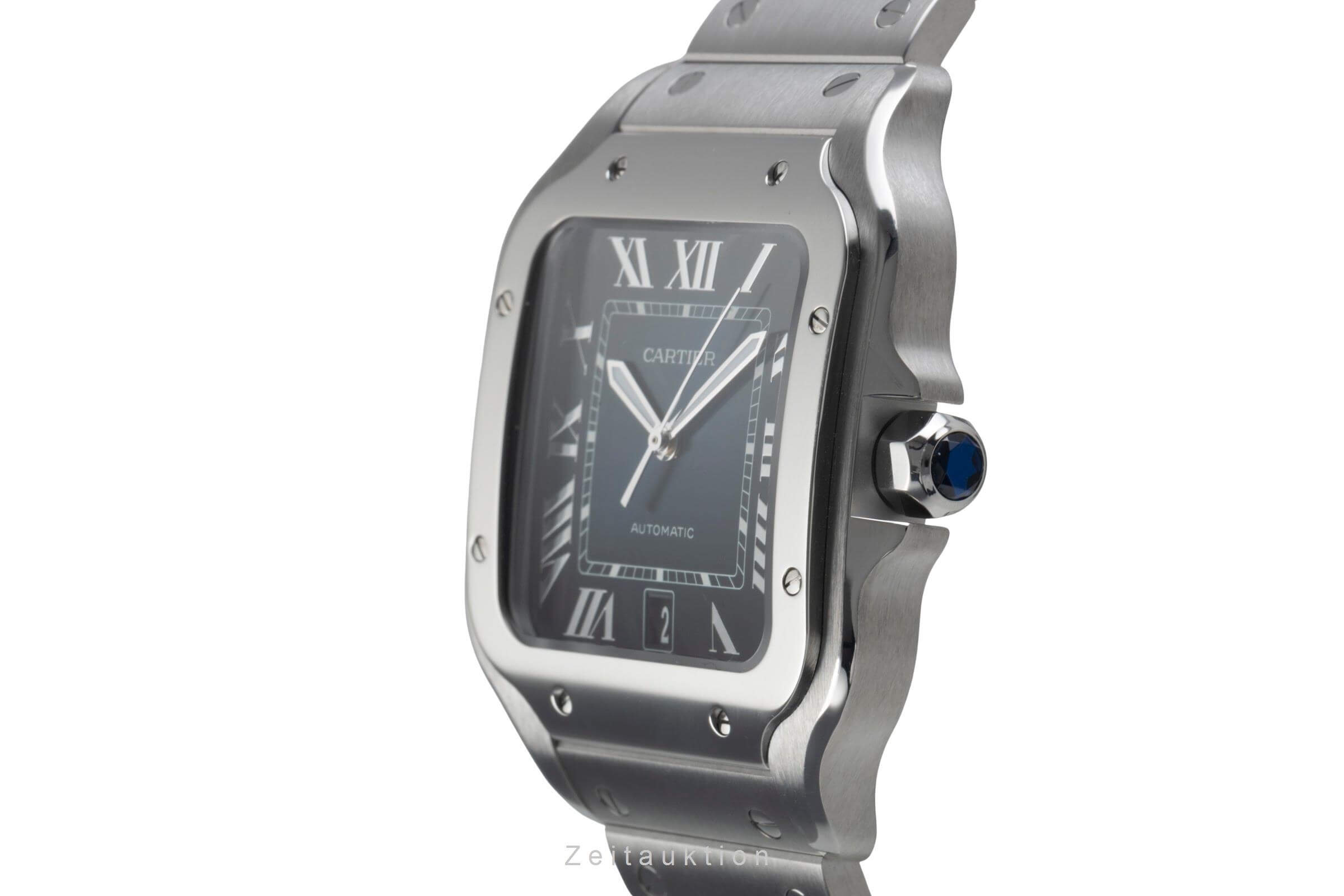 Cartier Santos acero automático reloj para caballeros WSSA0030 LP: 8300EUR  [2500890]