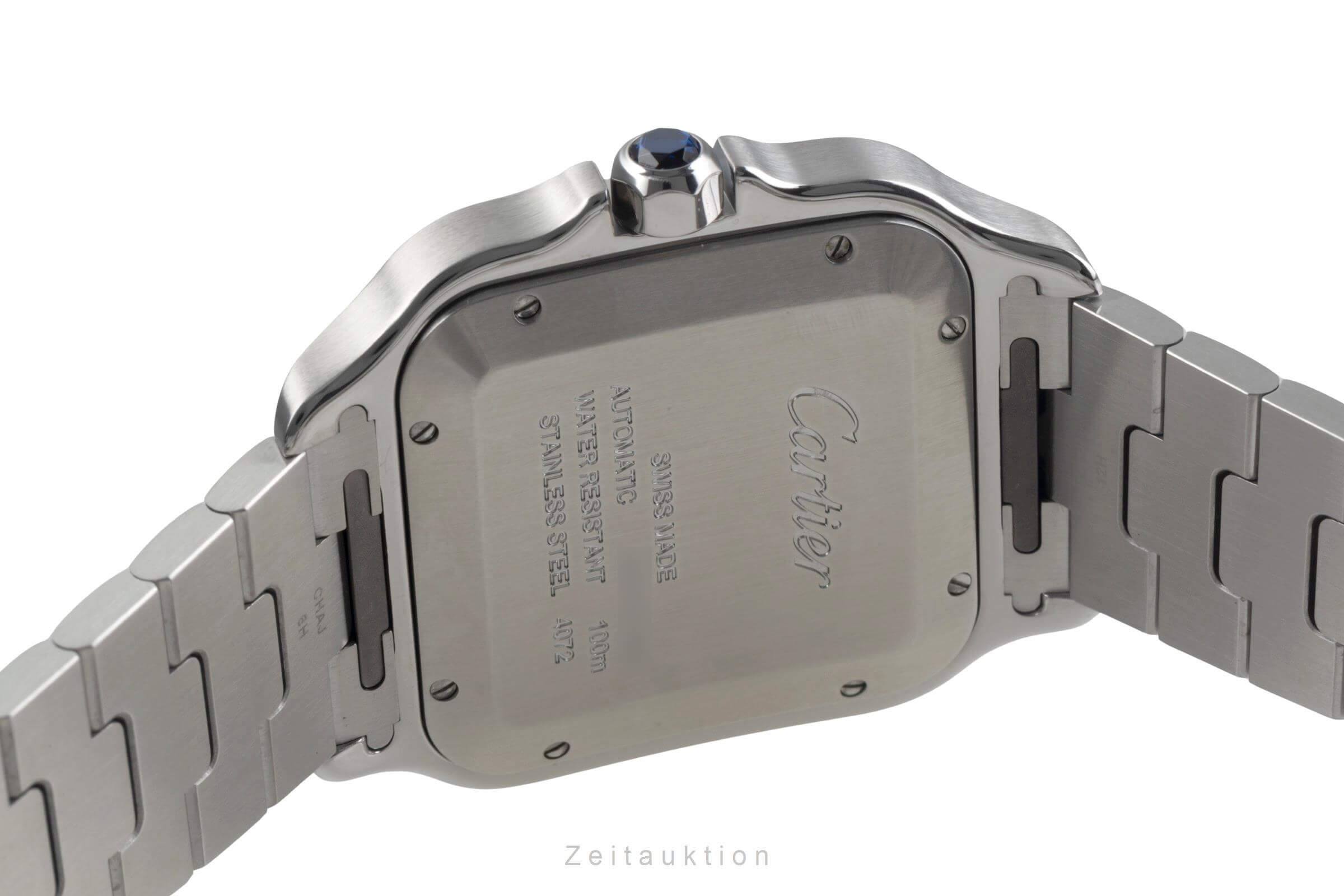 Cartier Santos acero automático reloj para caballeros WSSA0030 LP: 8300EUR  [2500890]