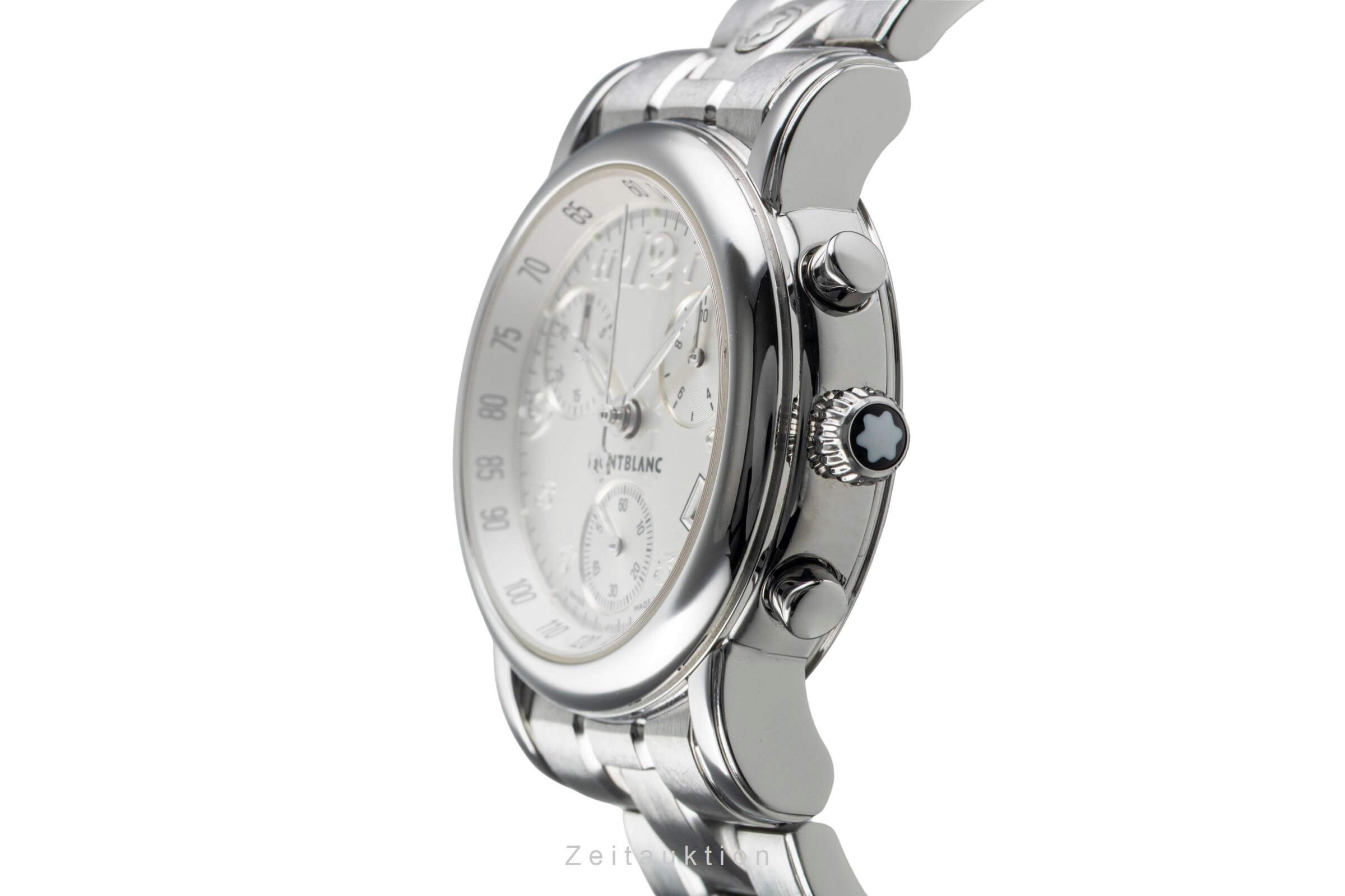 Montblanc Meisterstück chronograph steel quartz women's watch 7039  [2500895]