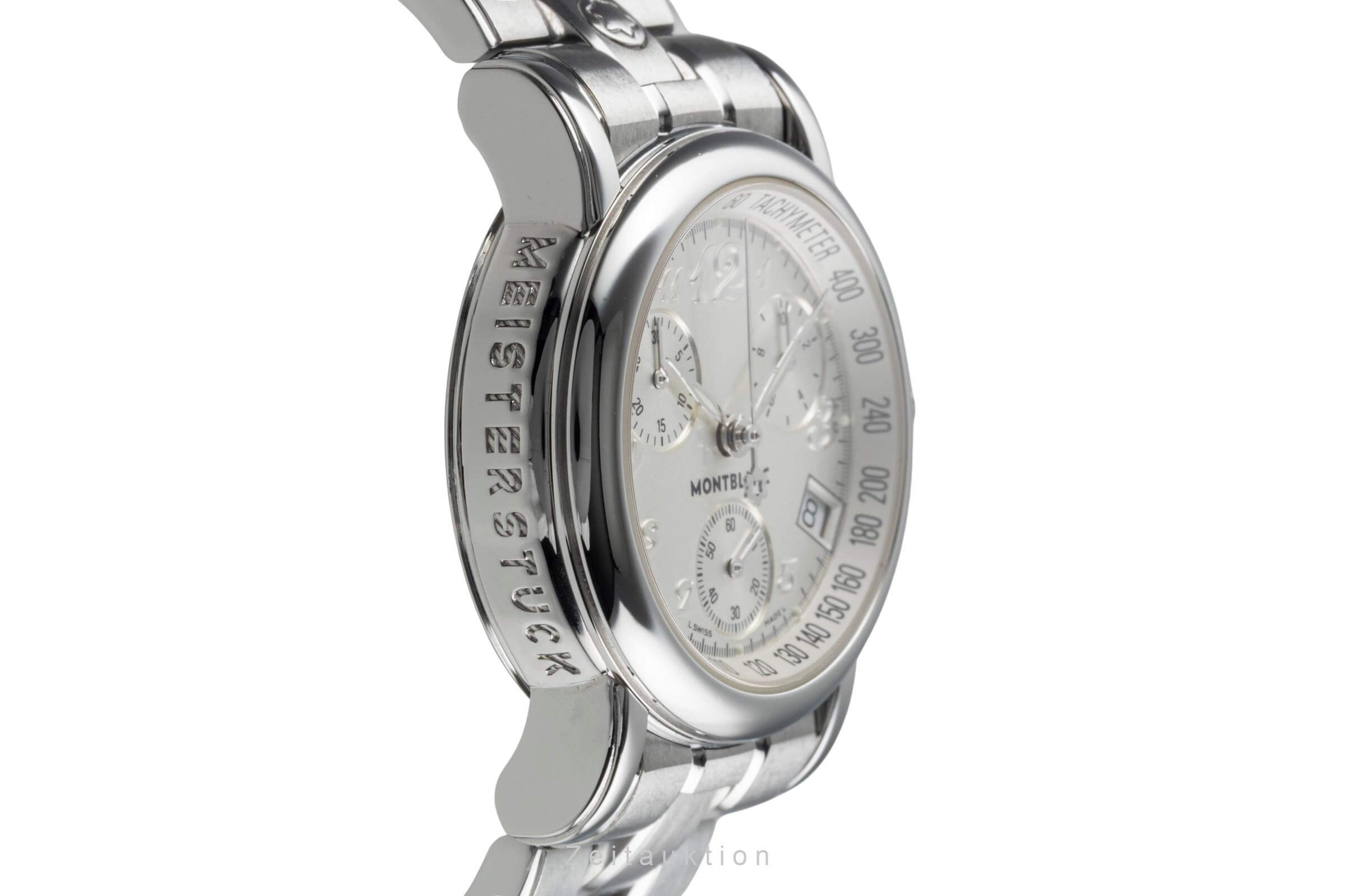 Montblanc Meisterstück chronograph steel quartz Kal. 4810.106 Ref