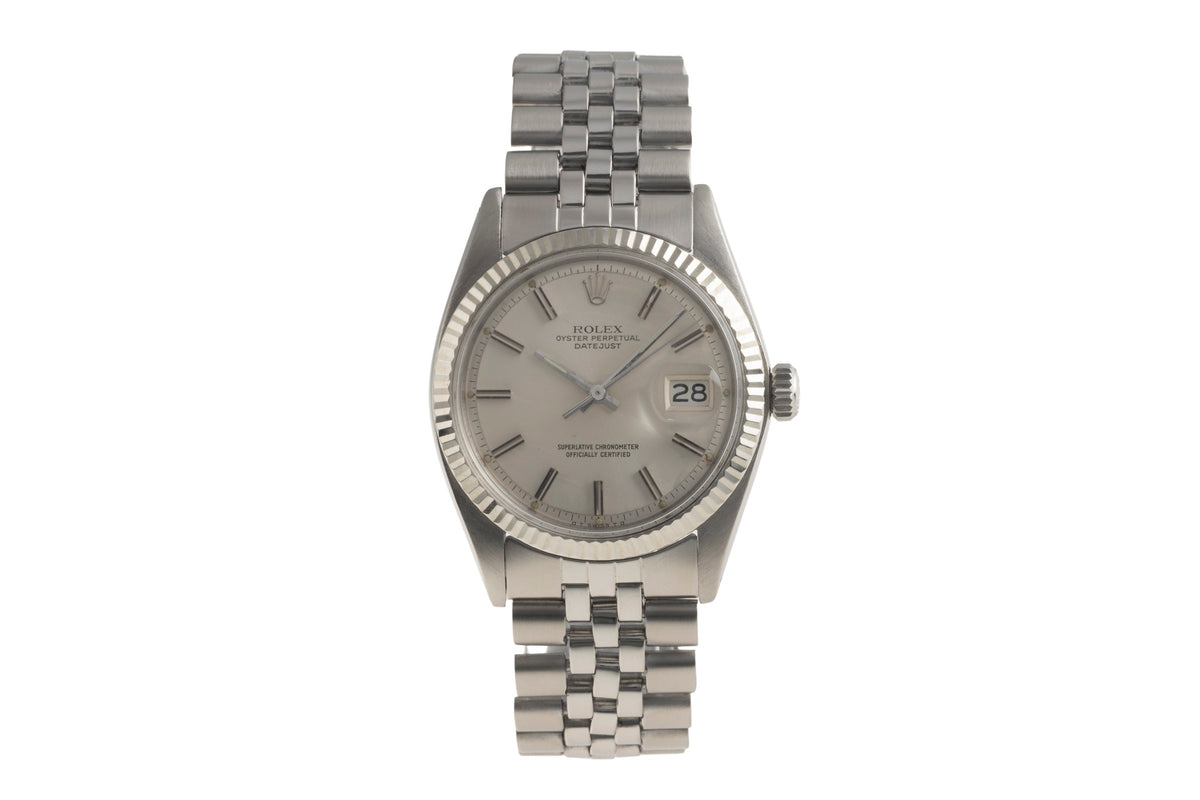 Datejust steel white gold automatic watch 1601 Vintage [ ]