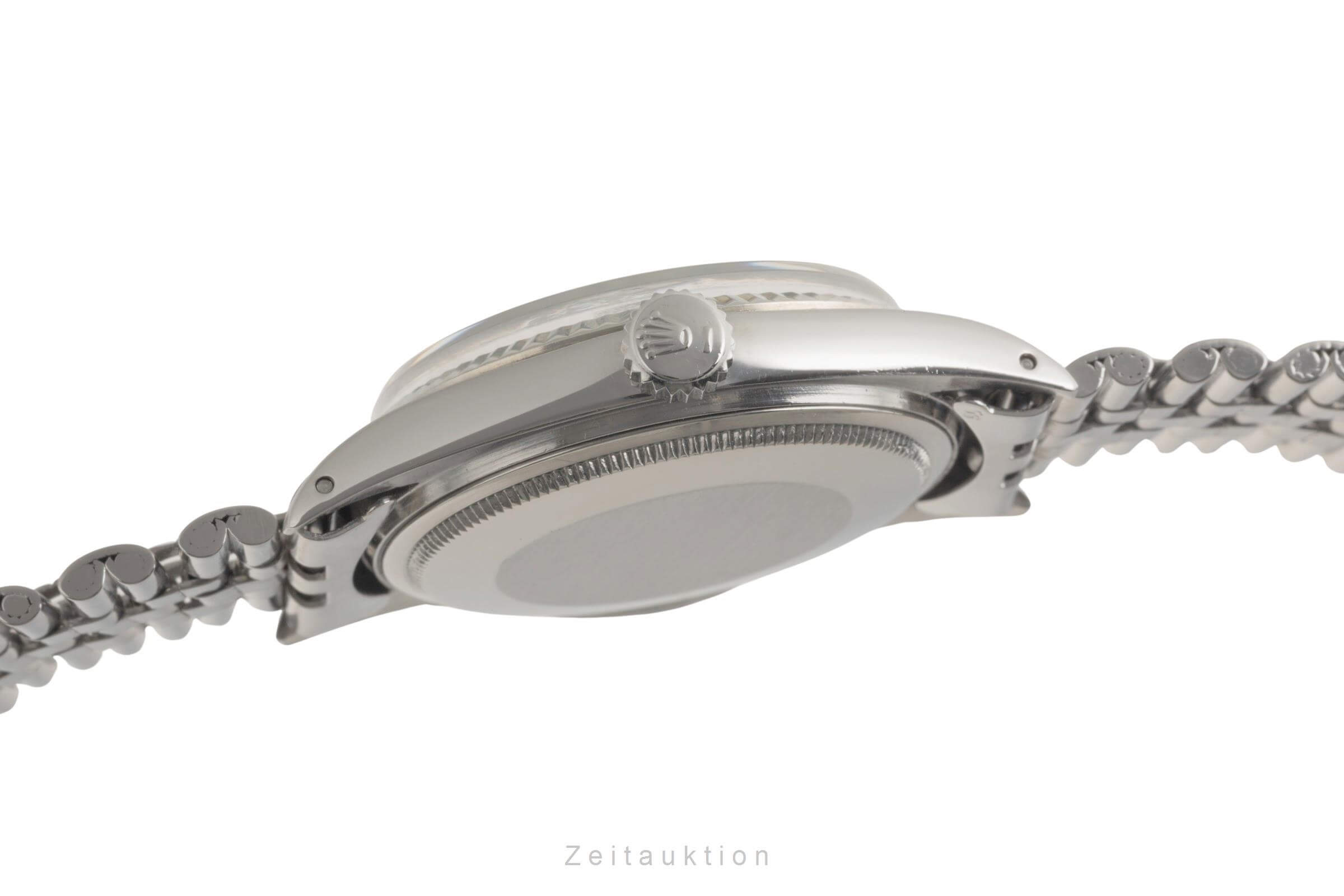 Rolex Datejust acciaio / oro bianco automatismo orologio da uomo 1601 Vintage  [2500900]