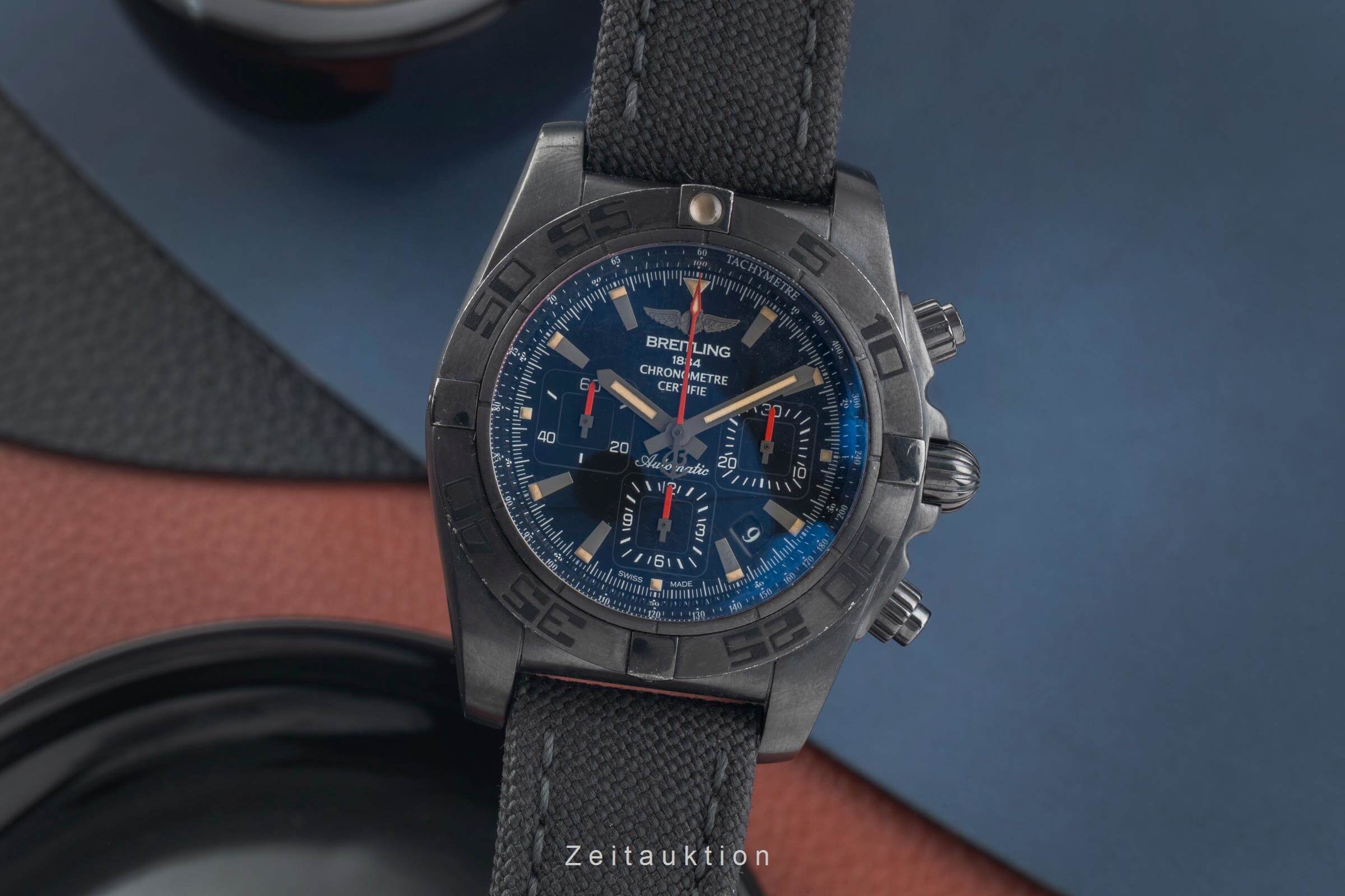 Breitling Chronomat cronografo acciaio automatismo orologio da uomo MB0111C3/BE35 LP: 9400EUR  [2500901]