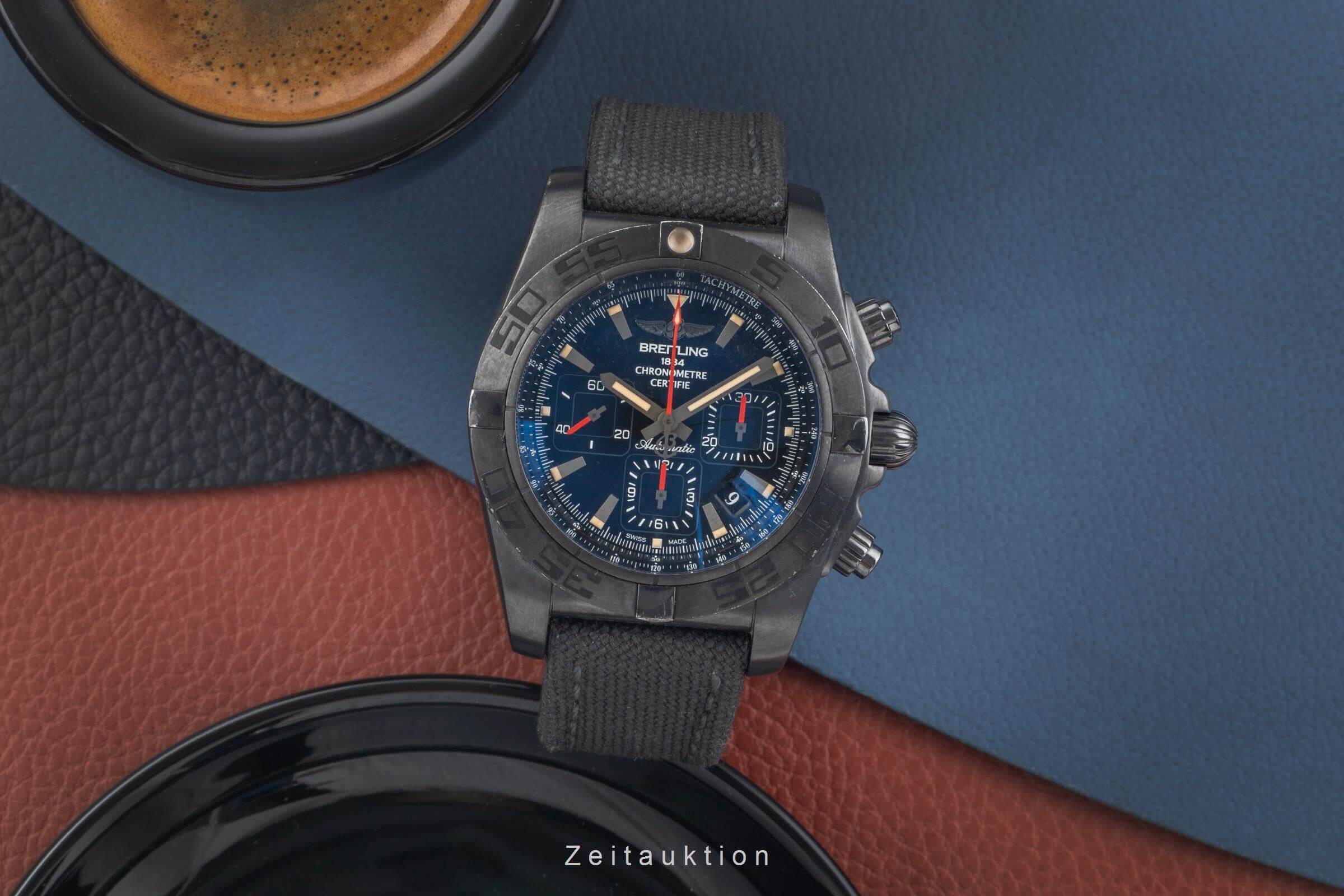 Breitling Chronomat cronografo acciaio automatismo orologio da uomo MB0111C3/BE35 LP: 9400EUR  [2500901]