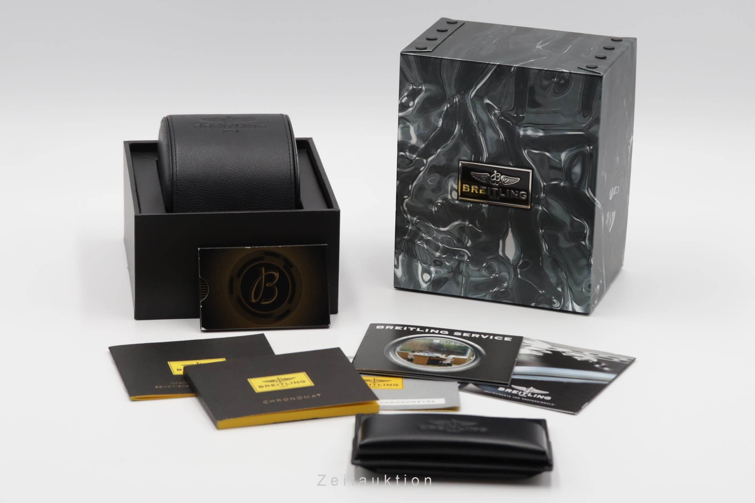 Breitling Chronomat cronografo acciaio automatismo orologio da uomo MB0111C3/BE35 LP: 9400EUR  [2500901]