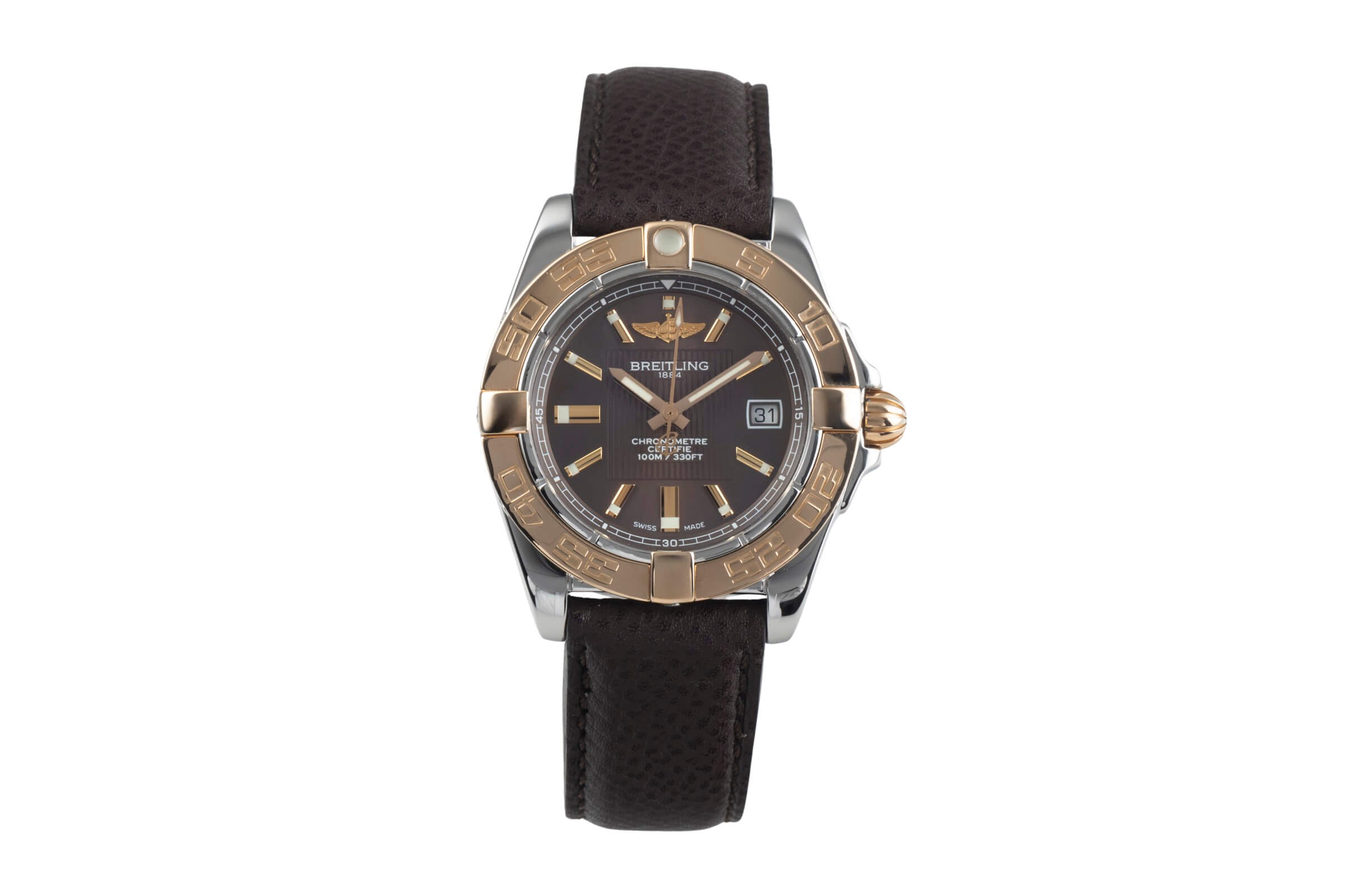 Breitling Cockpit Galactic Lady 32 Stahl / Rosegold Damenuhr Datum Ref. C71356 [2500904]