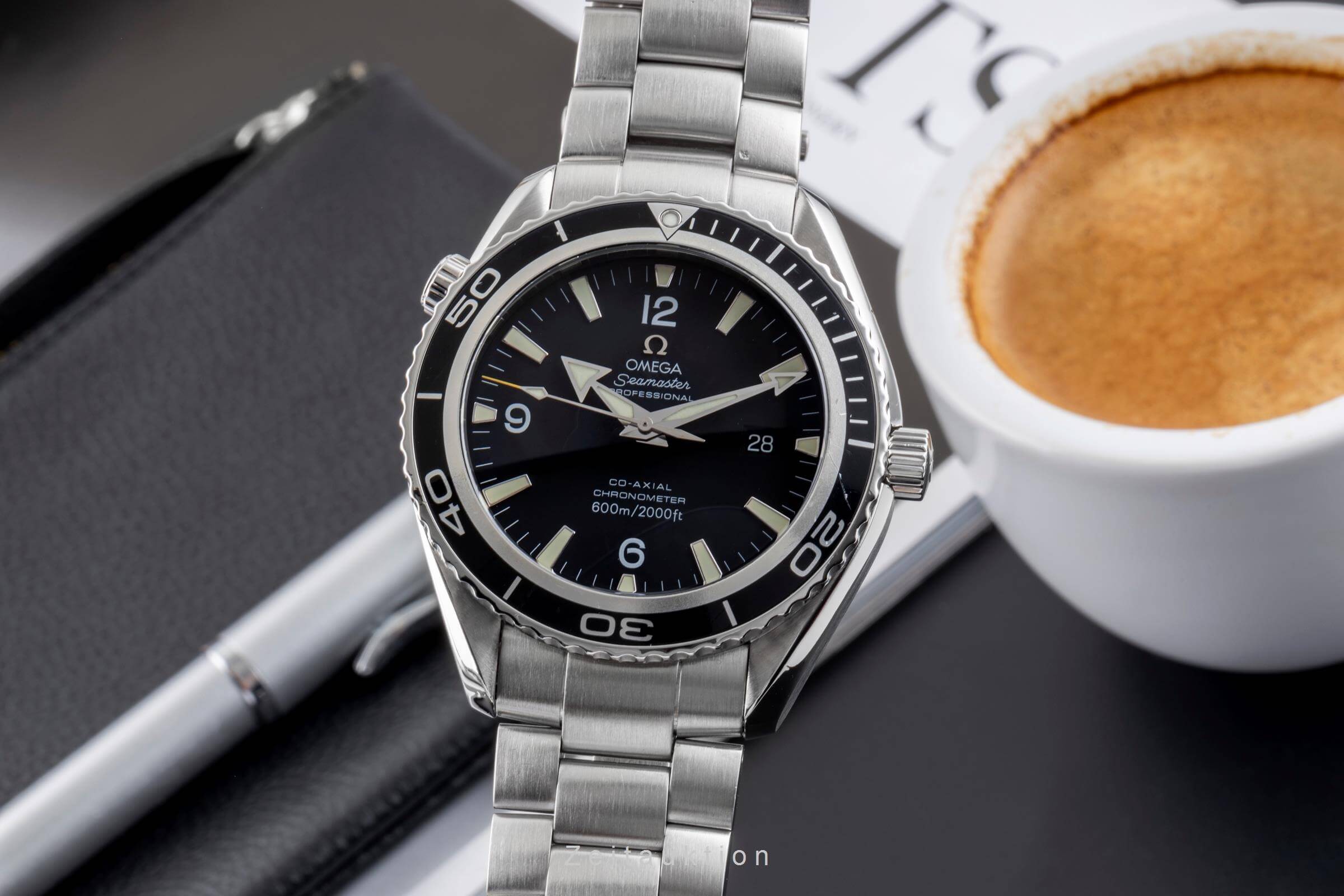 Omega Seamaster steel automatic men's watch 2200.50.00 LP: 7700EUR  [2500905]