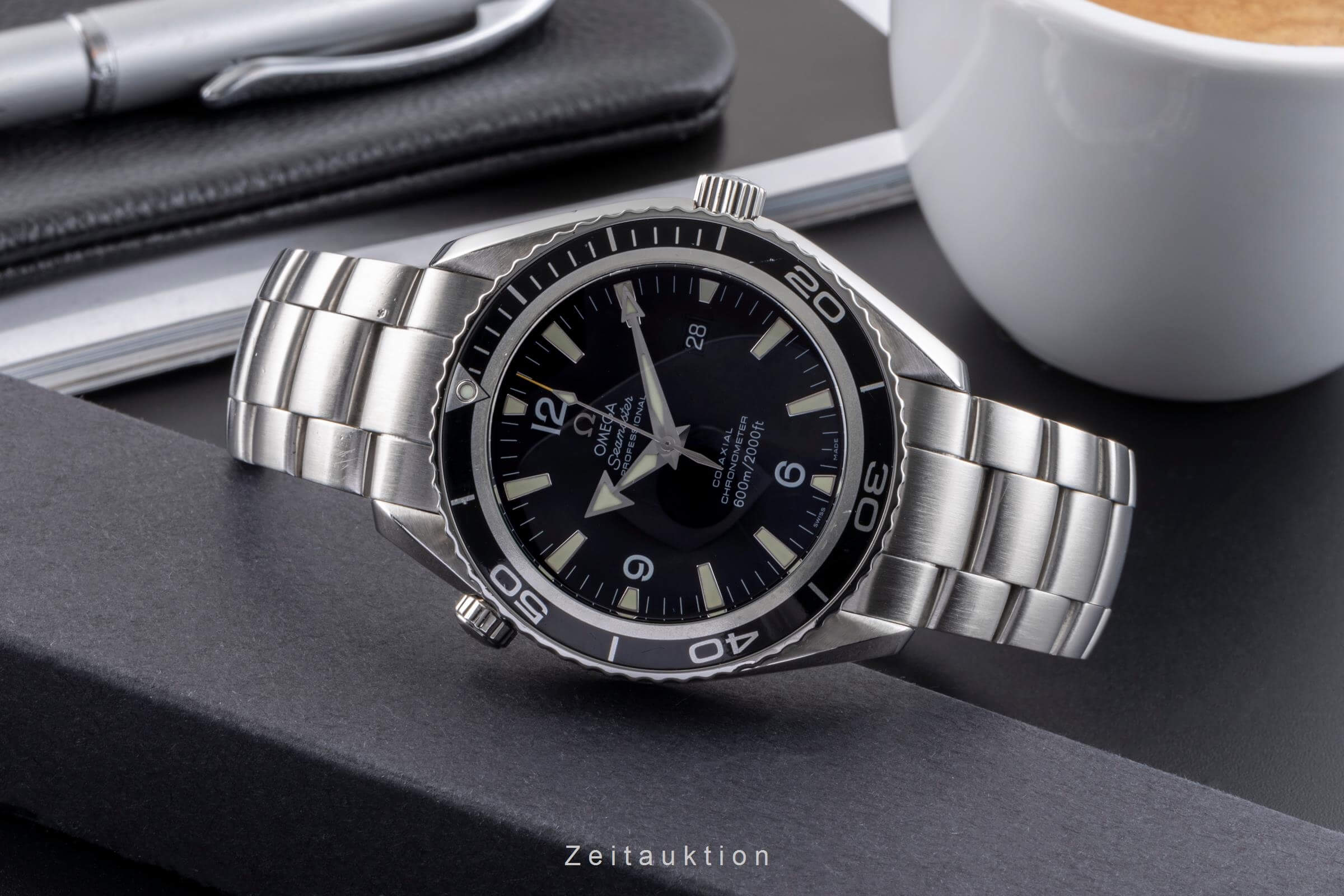 Omega Seamaster steel automatic men's watch 2200.50.00 LP: 7700EUR  [2500905]