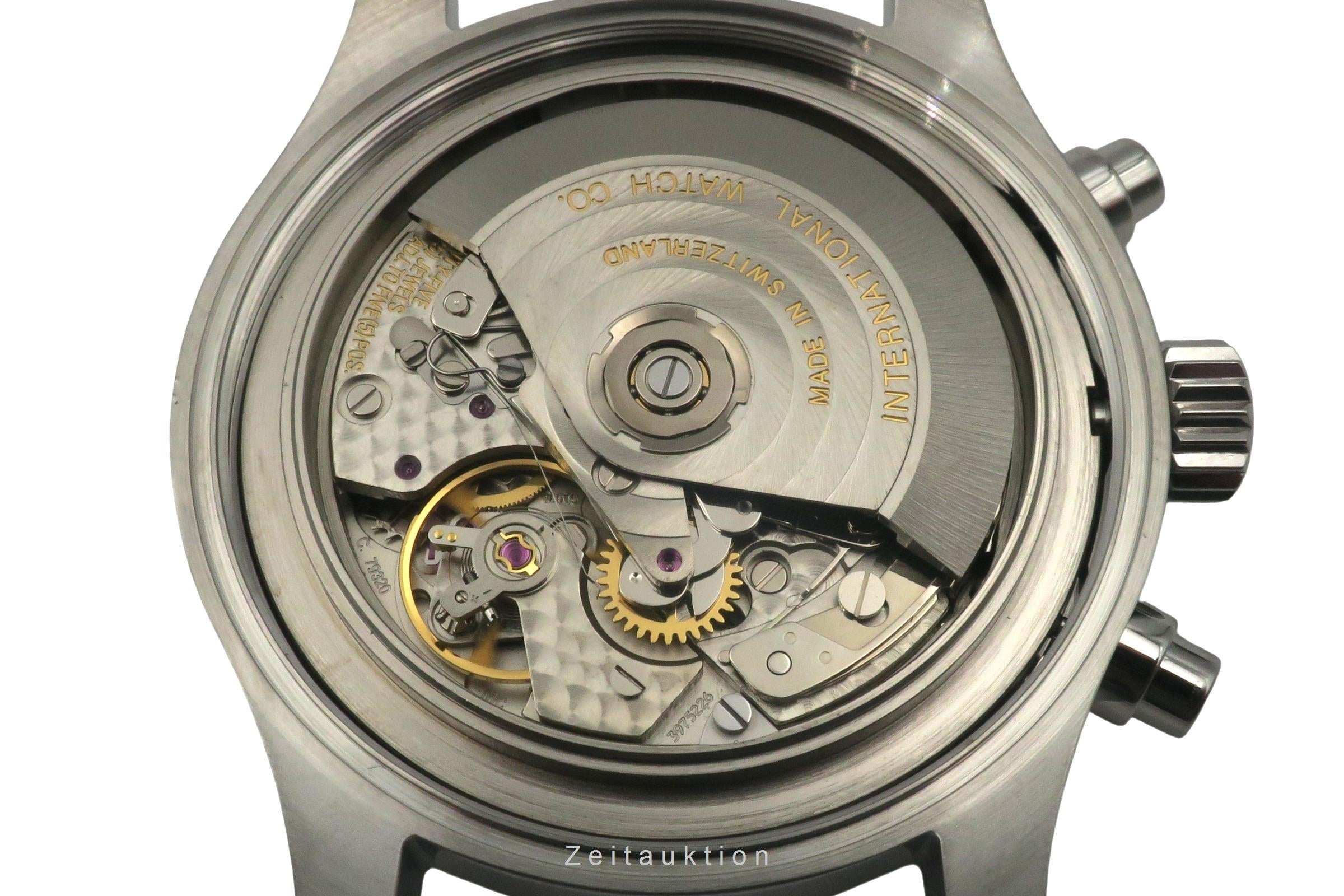 IWC Pilot cronografo acciaio automatismo orologio da uomo IW377709 LP: 7300EUR  [2500908]