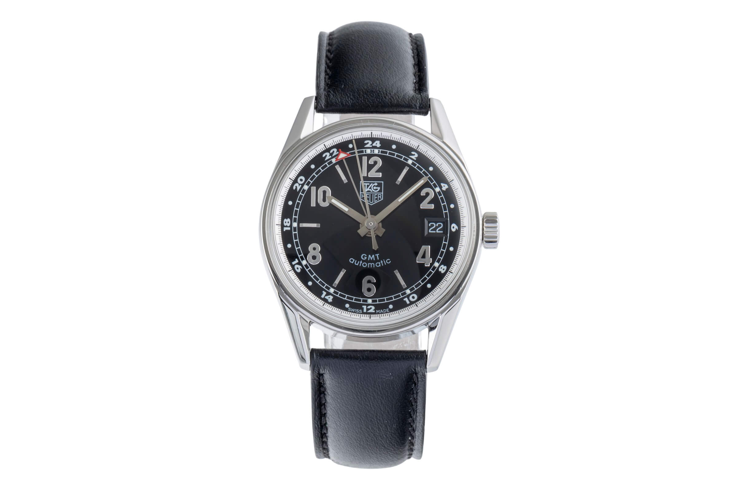 Tag Heuer Carrera GMT Edelstahl Automatik Herrenuhr Ref. WV2113  [2500923]