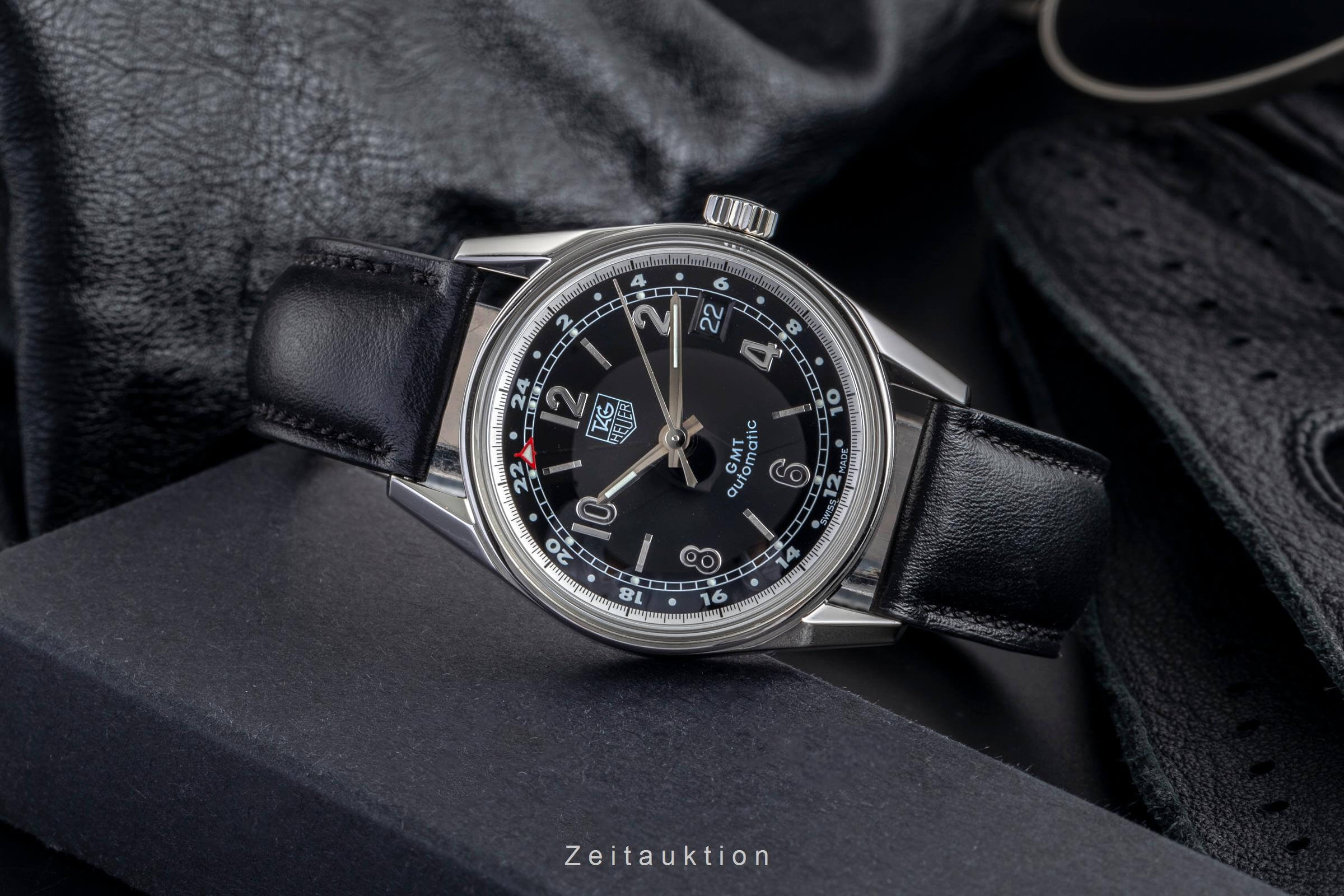 Tag Heuer Carrera GMT Edelstahl Automatik Herrenuhr Ref. WV2113  [2500923]