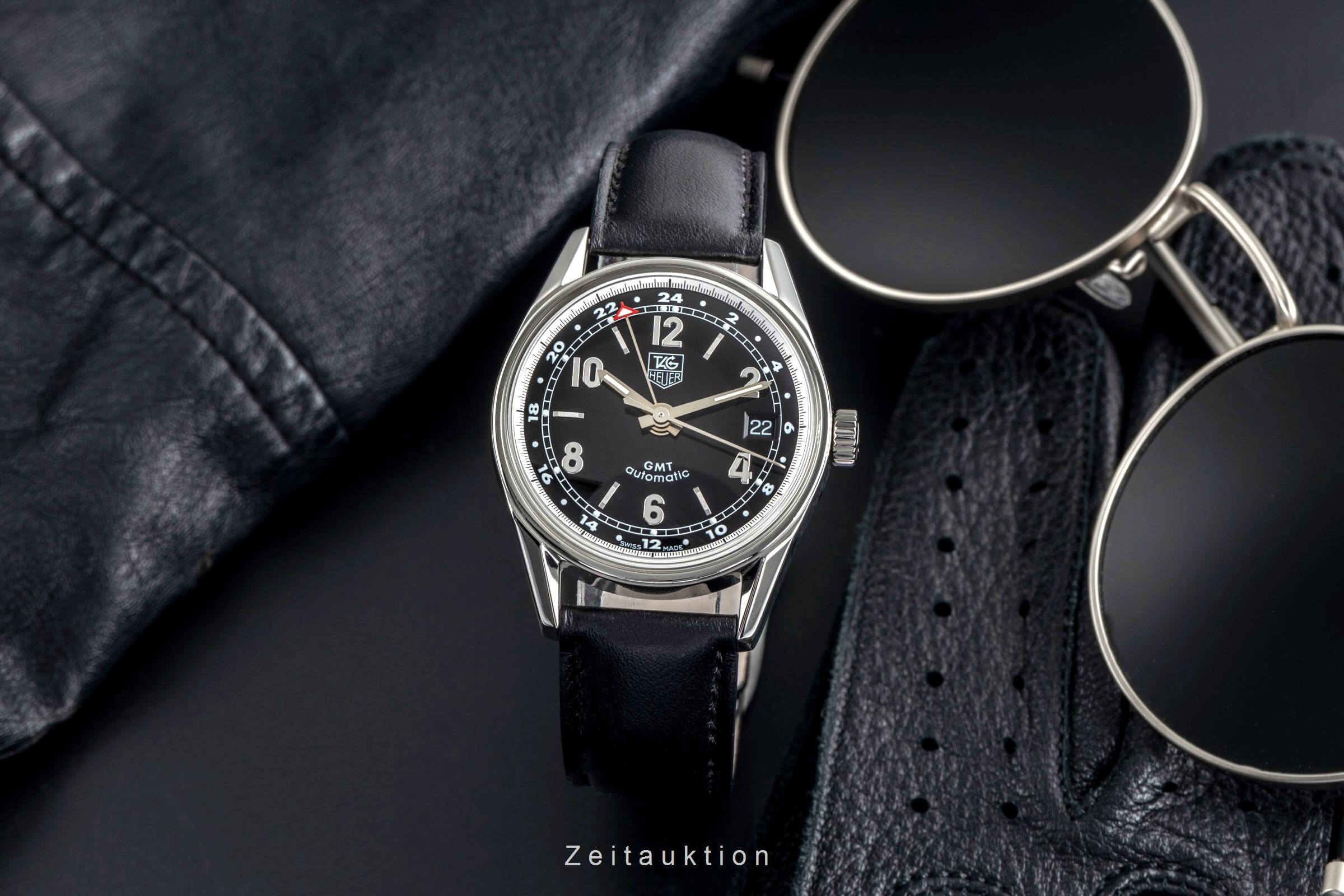 Tag Heuer Carrera GMT Edelstahl Automatik Herrenuhr Ref. WV2113  [2500923]