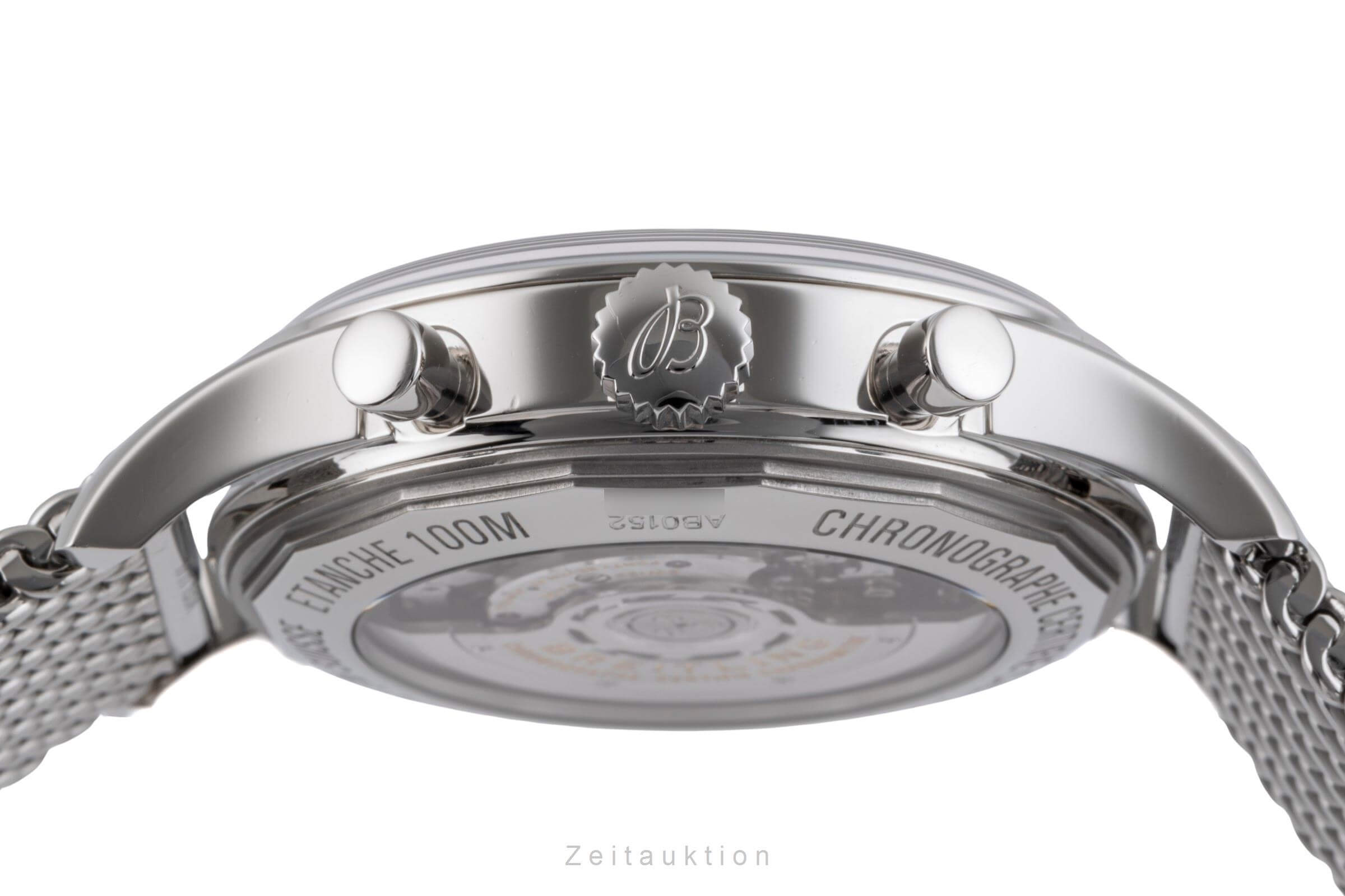 Breitling Transocean cronografo acciaio automatismo orologio da uomo AB0152  [2500925]