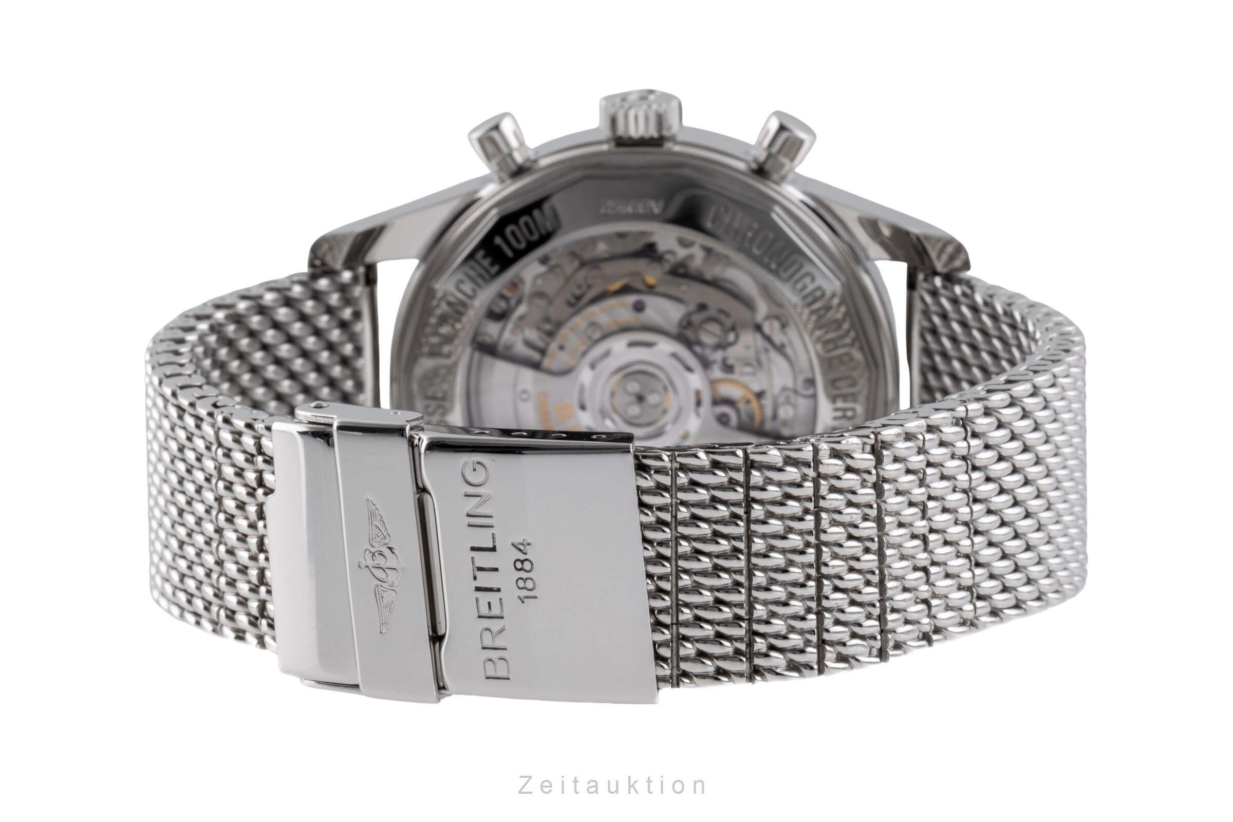 Breitling Transocean cronografo acciaio automatismo orologio da uomo AB0152  [2500925]