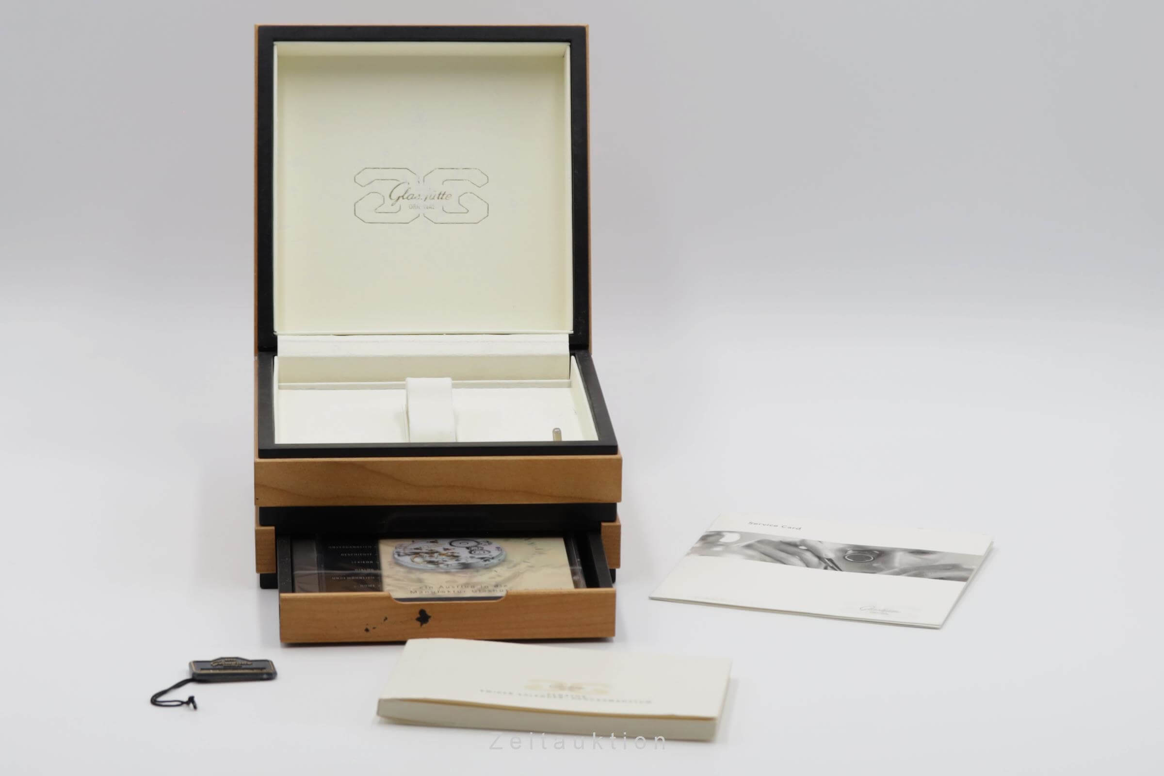 Glashütte Original Senator 18K Weissgold Herrenuhr Ref 39-11-11-09-04 Klassiker  [2500929]