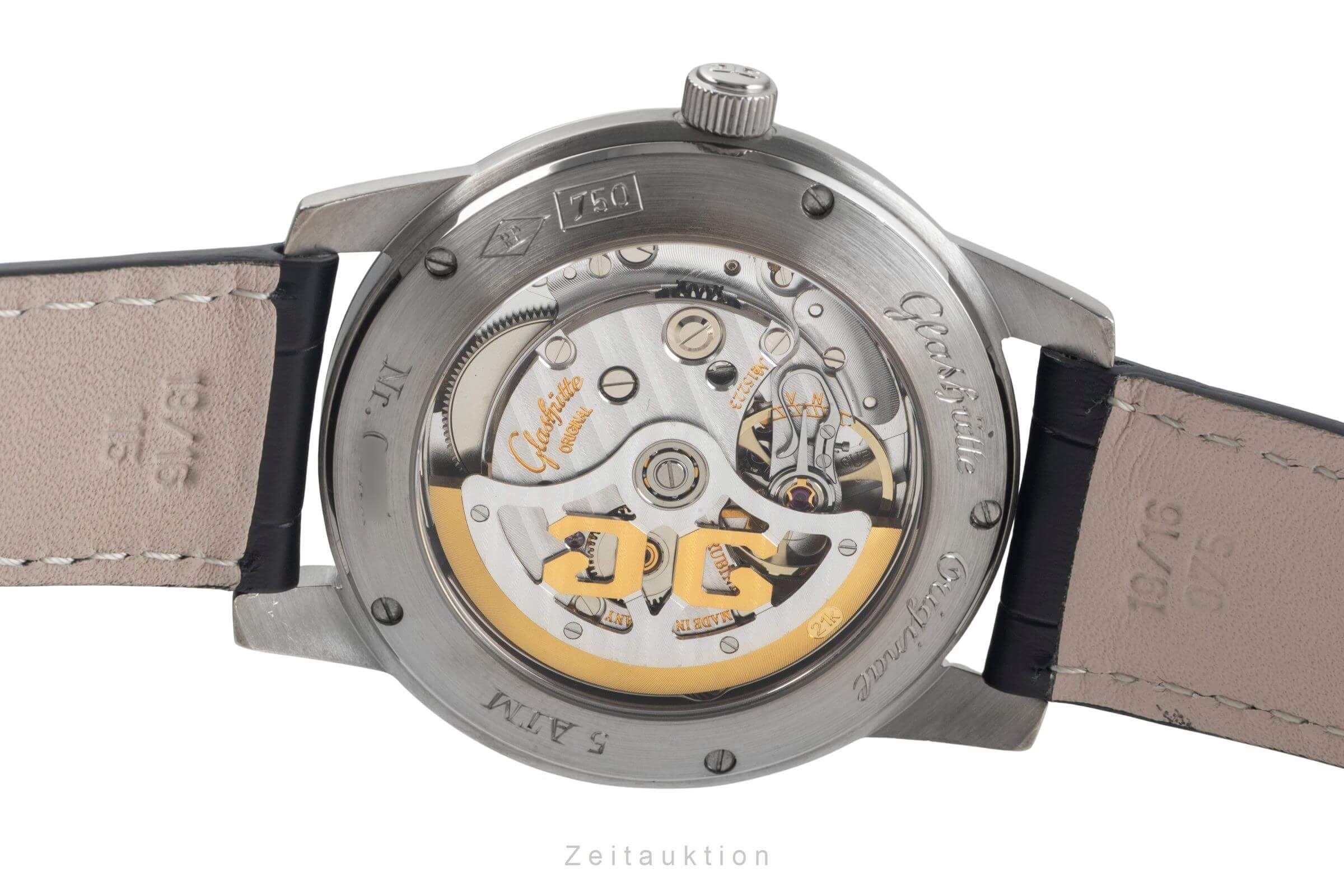 Glashütte Original Senator 18K Weissgold Herrenuhr Ref 39-11-11-09-04 Klassiker  [2500929]