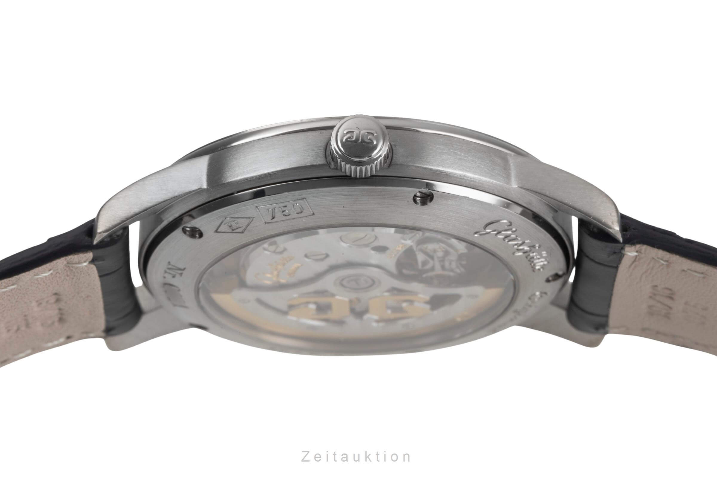 Glashütte Original Senator 18K Weissgold Herrenuhr Ref 39-11-11-09-04 Klassiker  [2500929]