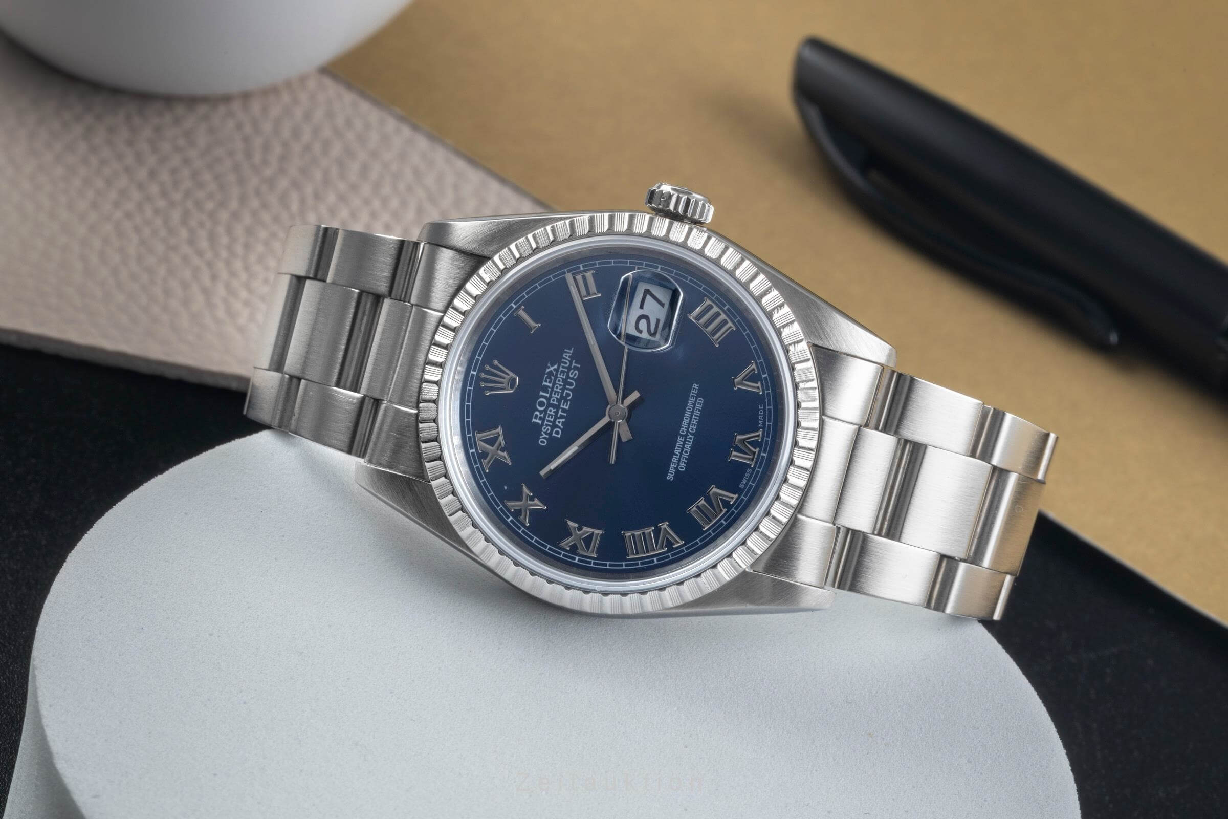 Rolex Datejust acero automático reloj para caballeros 16220  [2500942]