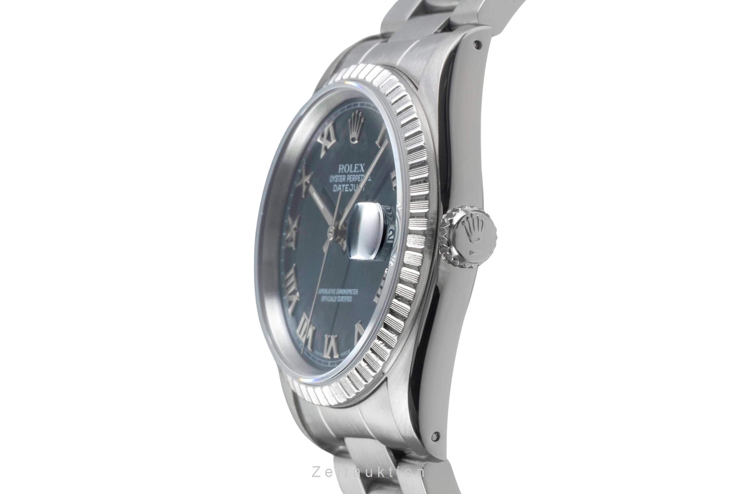 Rolex Datejust acero automático reloj para caballeros 16220  [2500942]