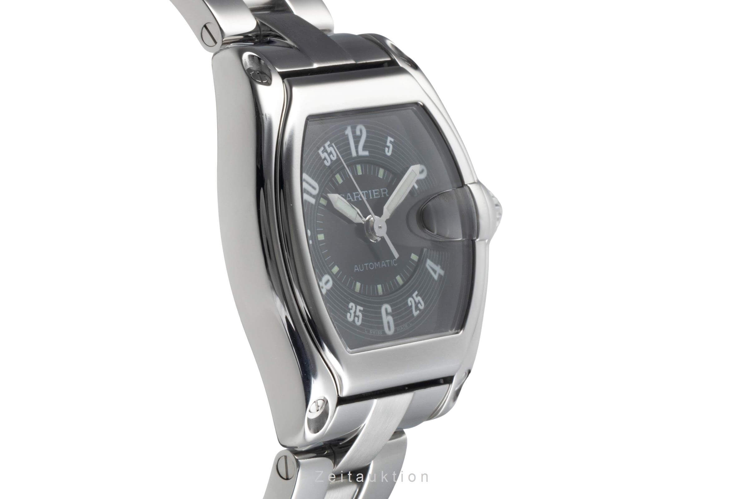 Cartier Roadster acero automático reloj para caballeros W62004V3  [2500944]