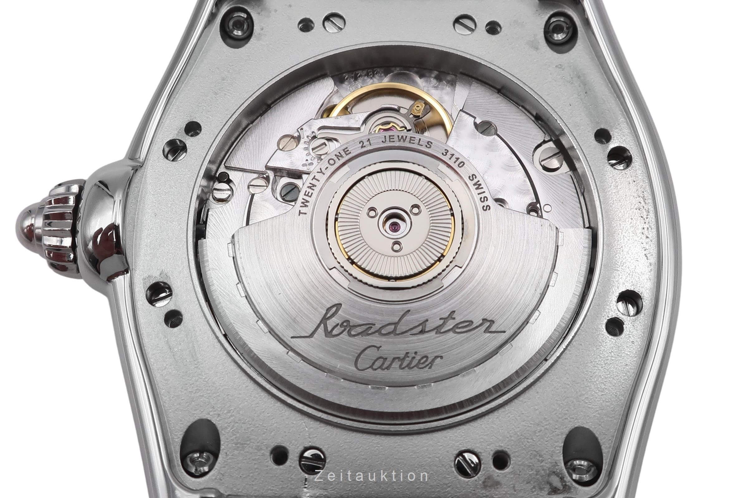 Cartier Roadster acero automático reloj para caballeros W62004V3  [2500944]