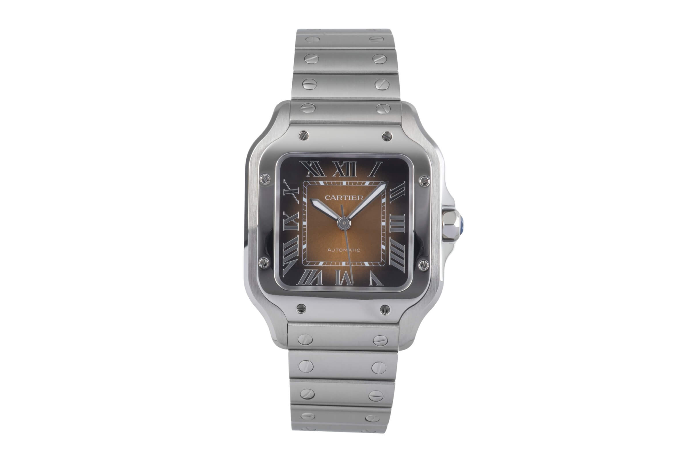 Cartier Santos de Cartier Stahl Automatik Herrenuhr Ref. WSSA00065 NP: 7600,- € [2500948]