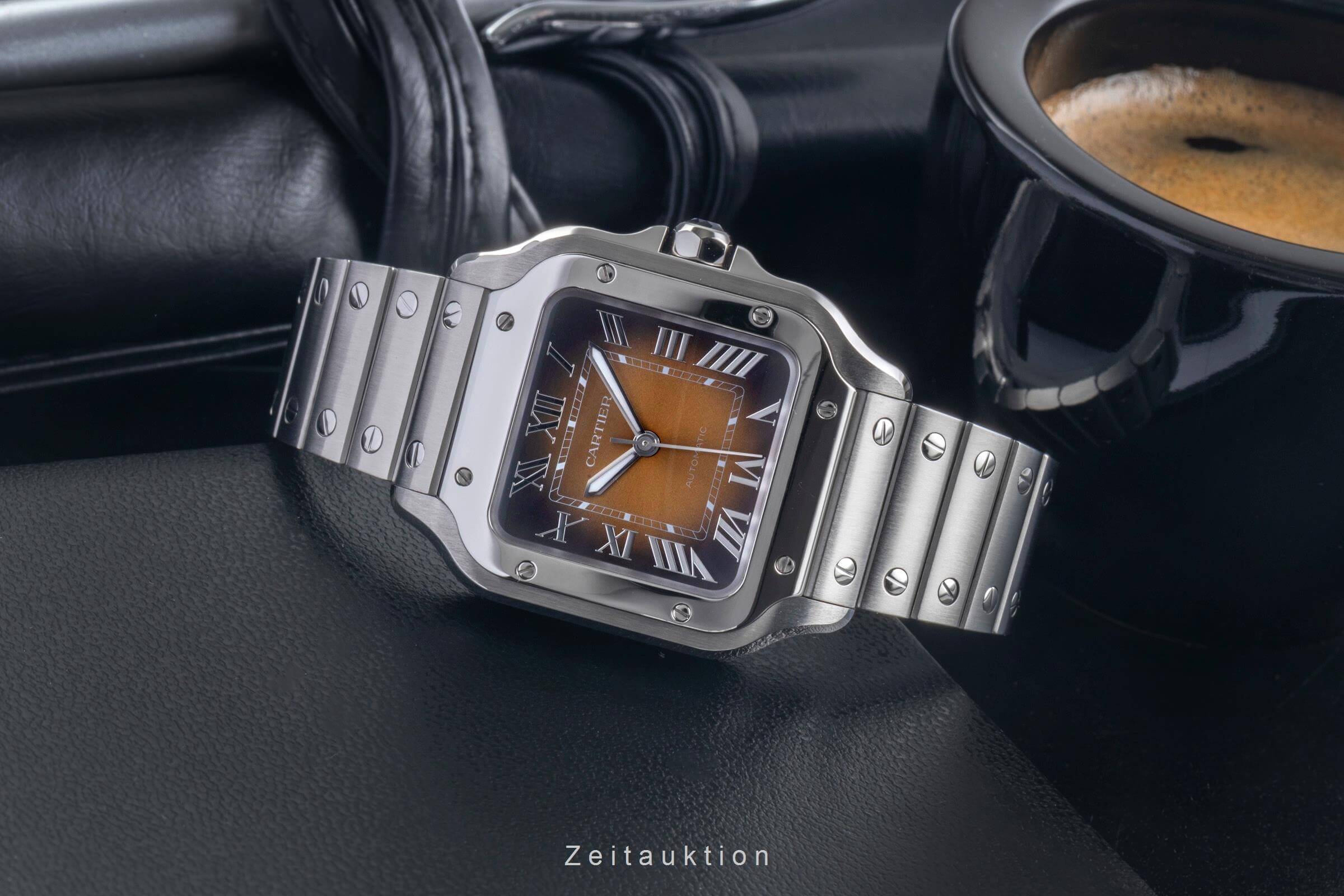 Cartier Santos de Cartier Stahl Automatik Herrenuhr Ref. WSSA00065 NP: 7600,- € [2500948]