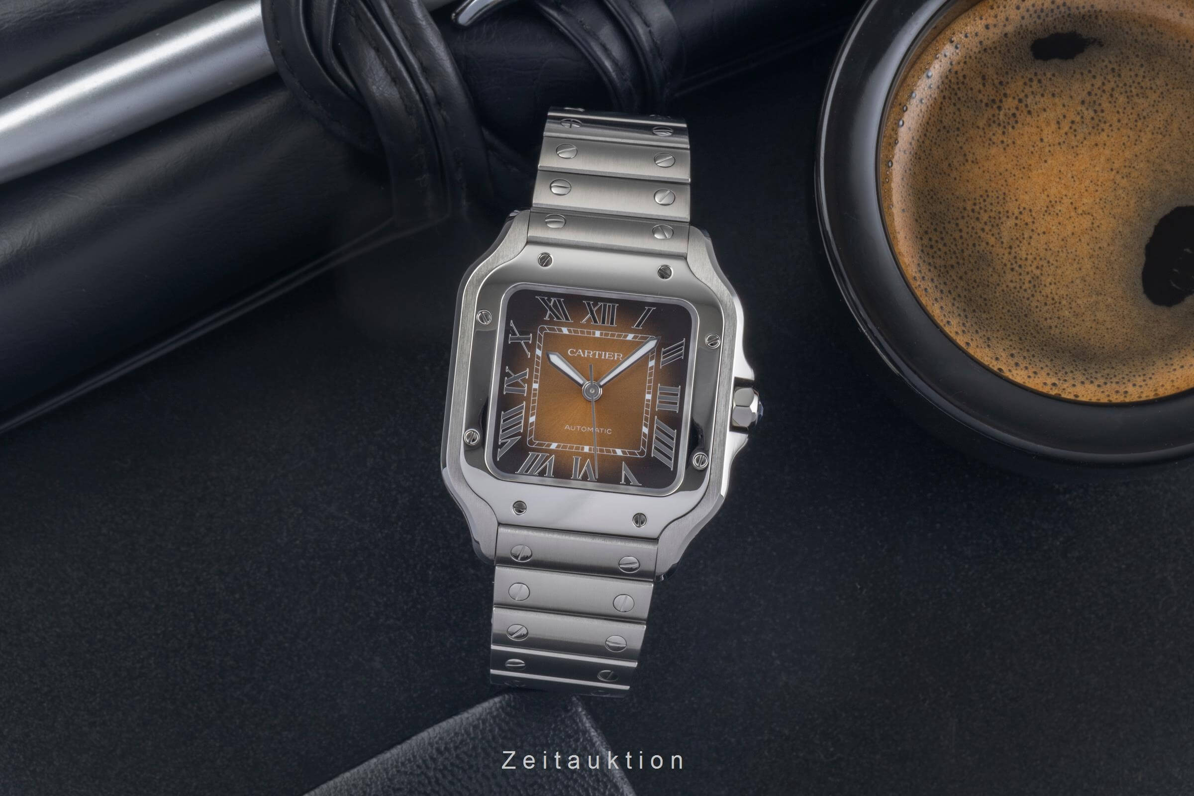 Cartier Santos de Cartier Stahl Automatik Herrenuhr Ref. WSSA00065 NP: 7600,- € [2500948]