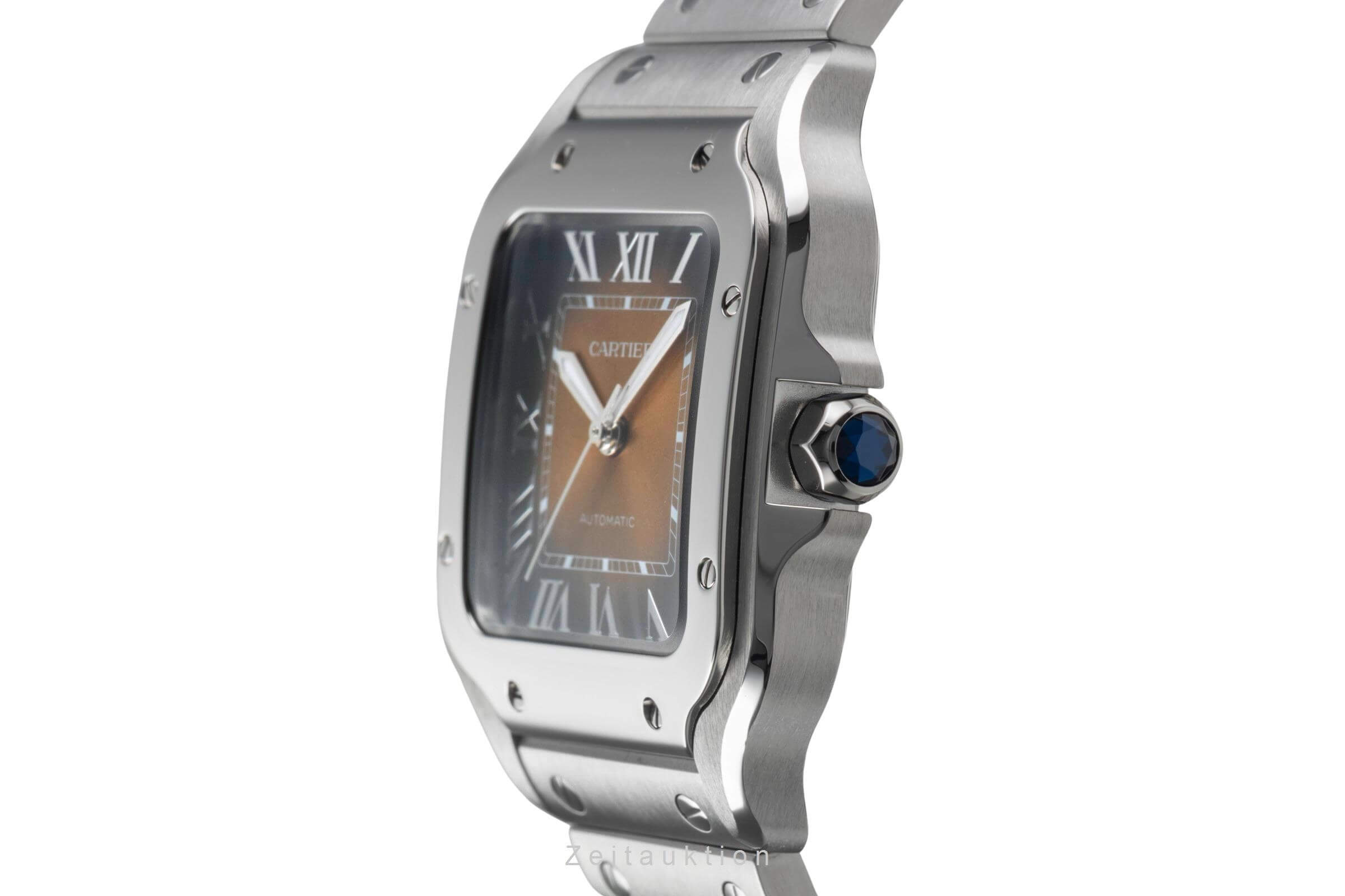 Cartier Santos de Cartier Stahl Automatik Herrenuhr Ref. WSSA00065 NP: 7600,- € [2500948]