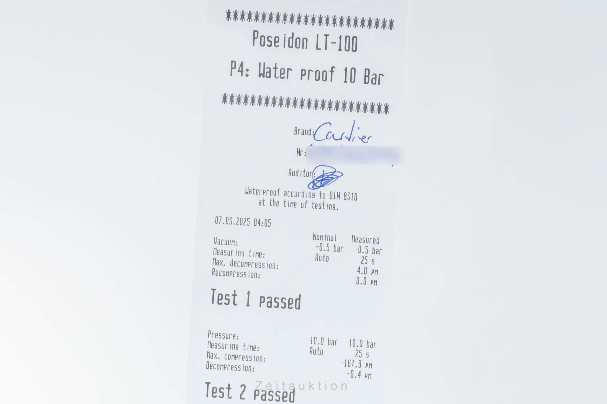 Cartier Santos de Cartier Stahl Automatik Herrenuhr Ref. WSSA00065 NP: 7600,- € [2500948]